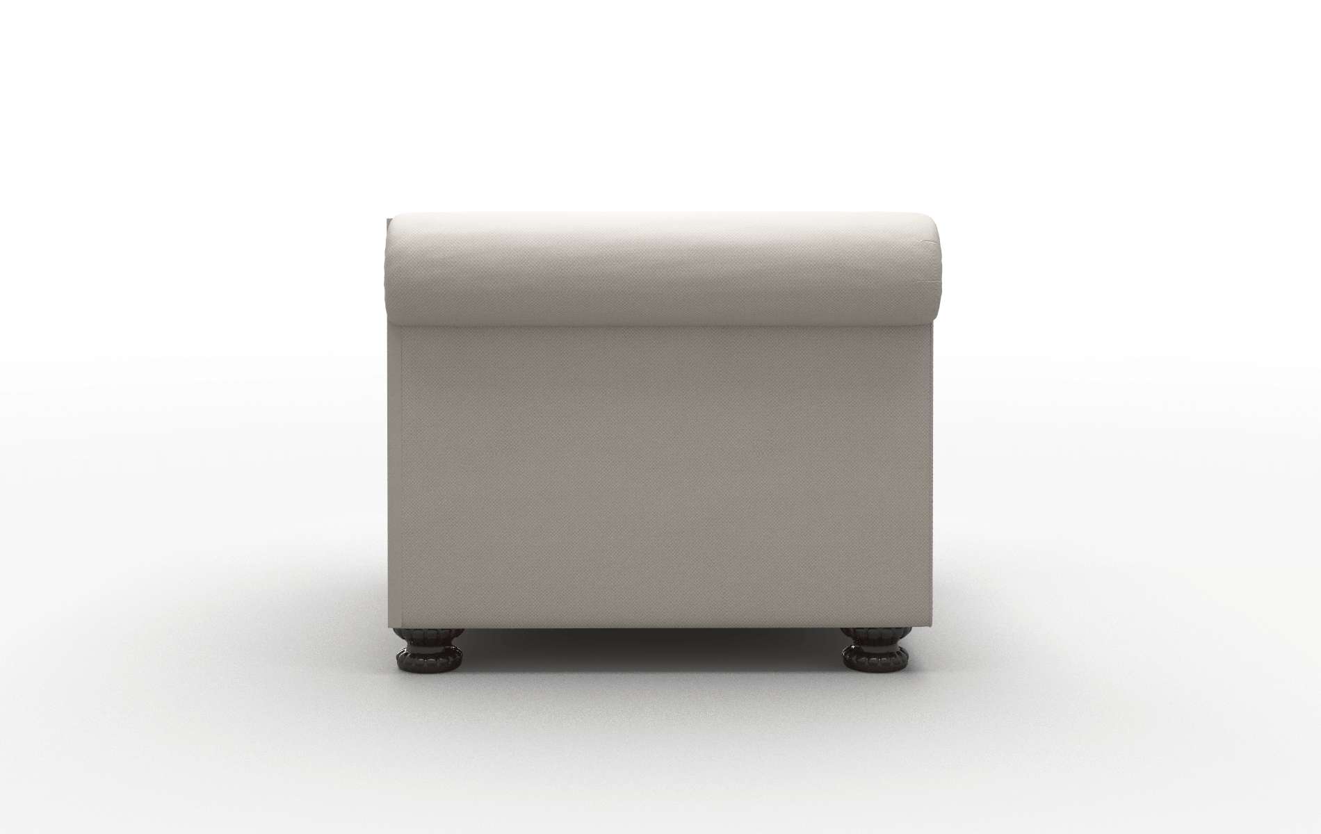 Athens Malibu Linen Chair espresso legs 3