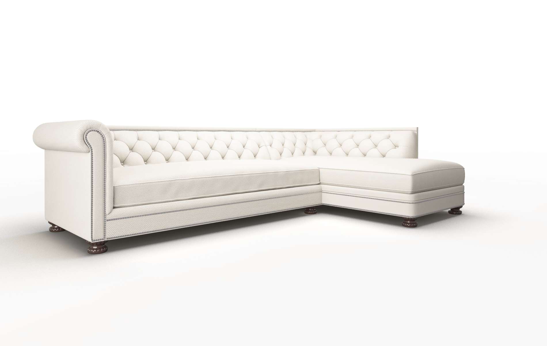 Athens Malibu Linen Panel espresso legs 2