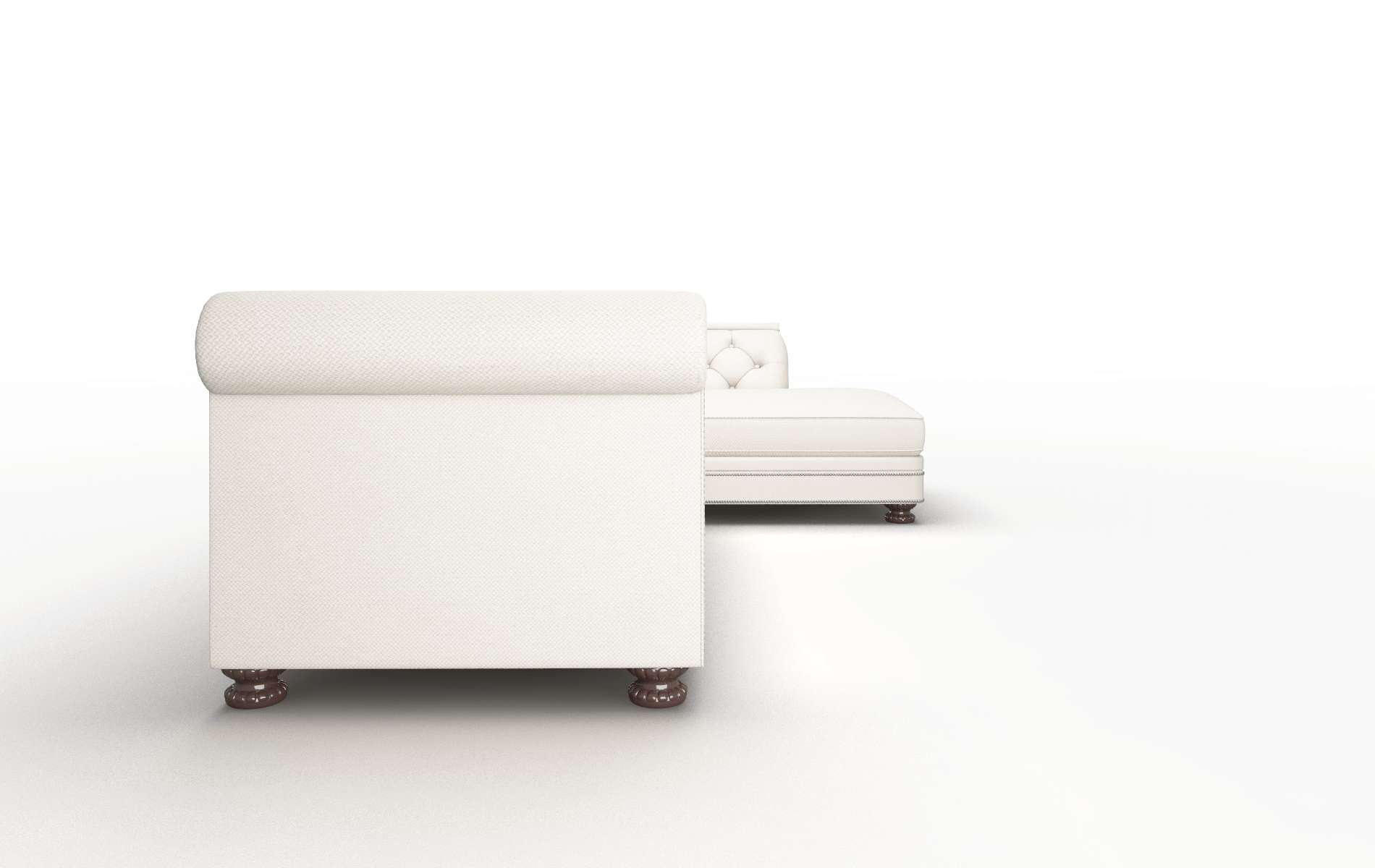 Athens Malibu Linen Panel espresso legs 3