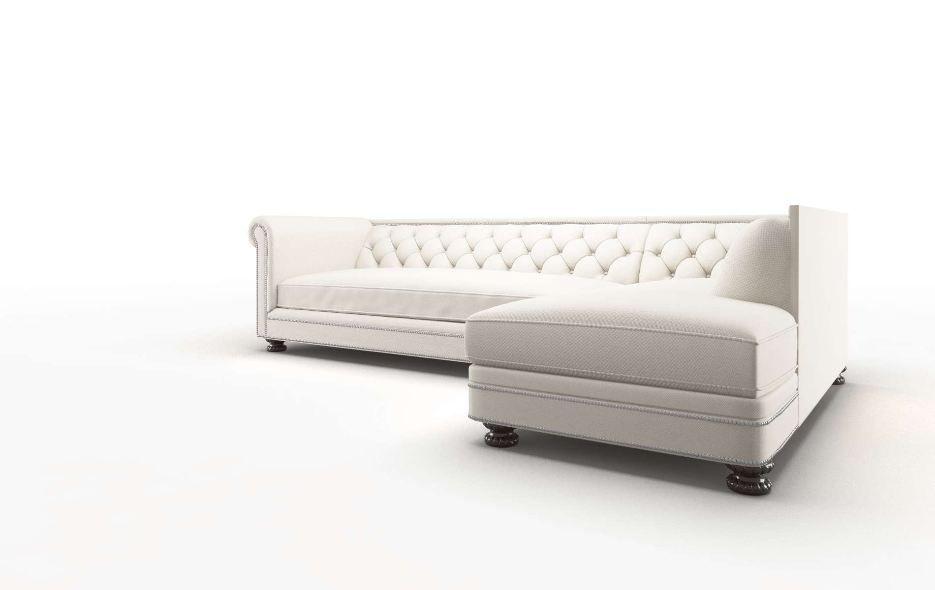 Athens Malibu Linen Panel espresso legs 4