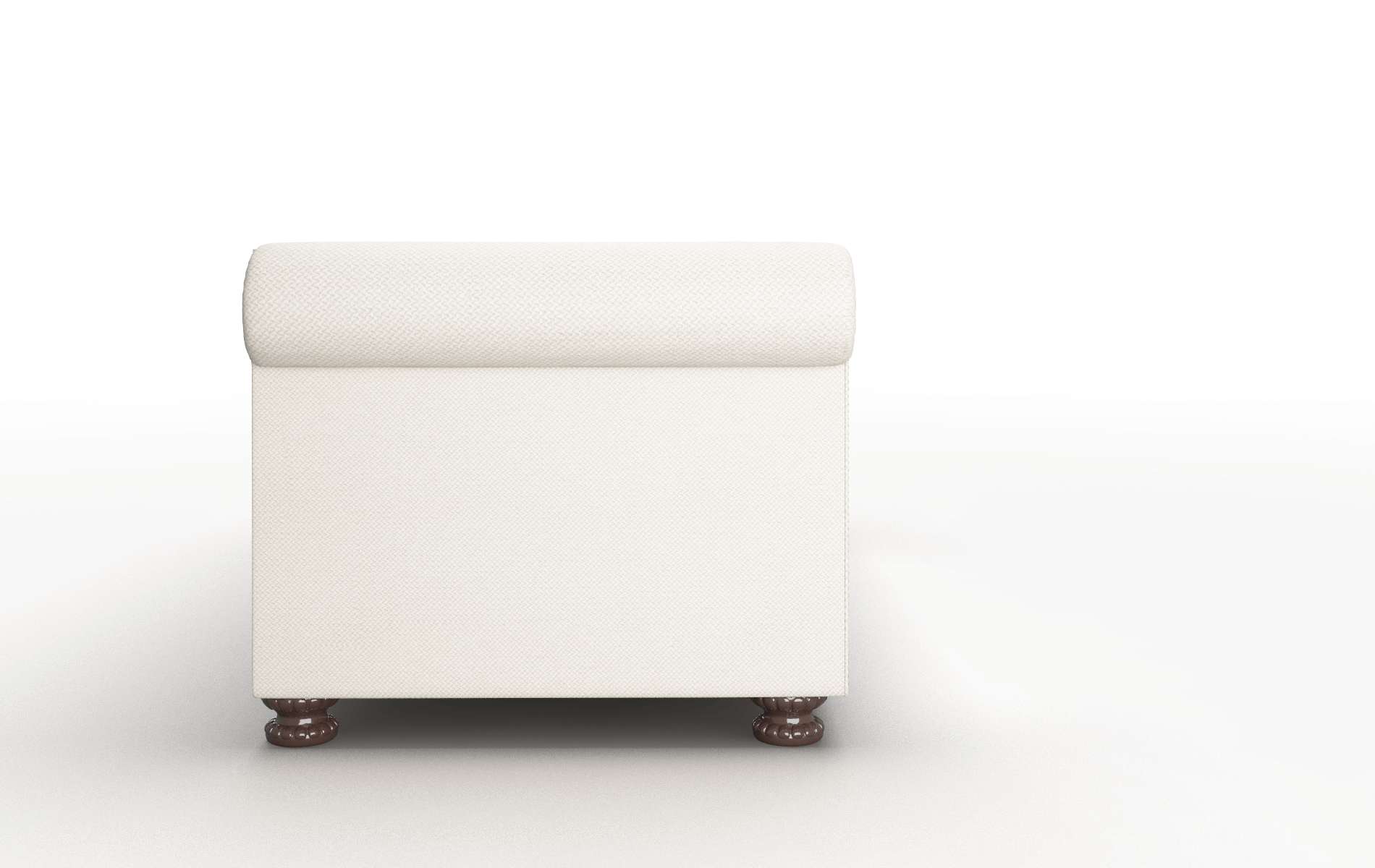 Athens Malibu Linen Sofa espresso legs 3