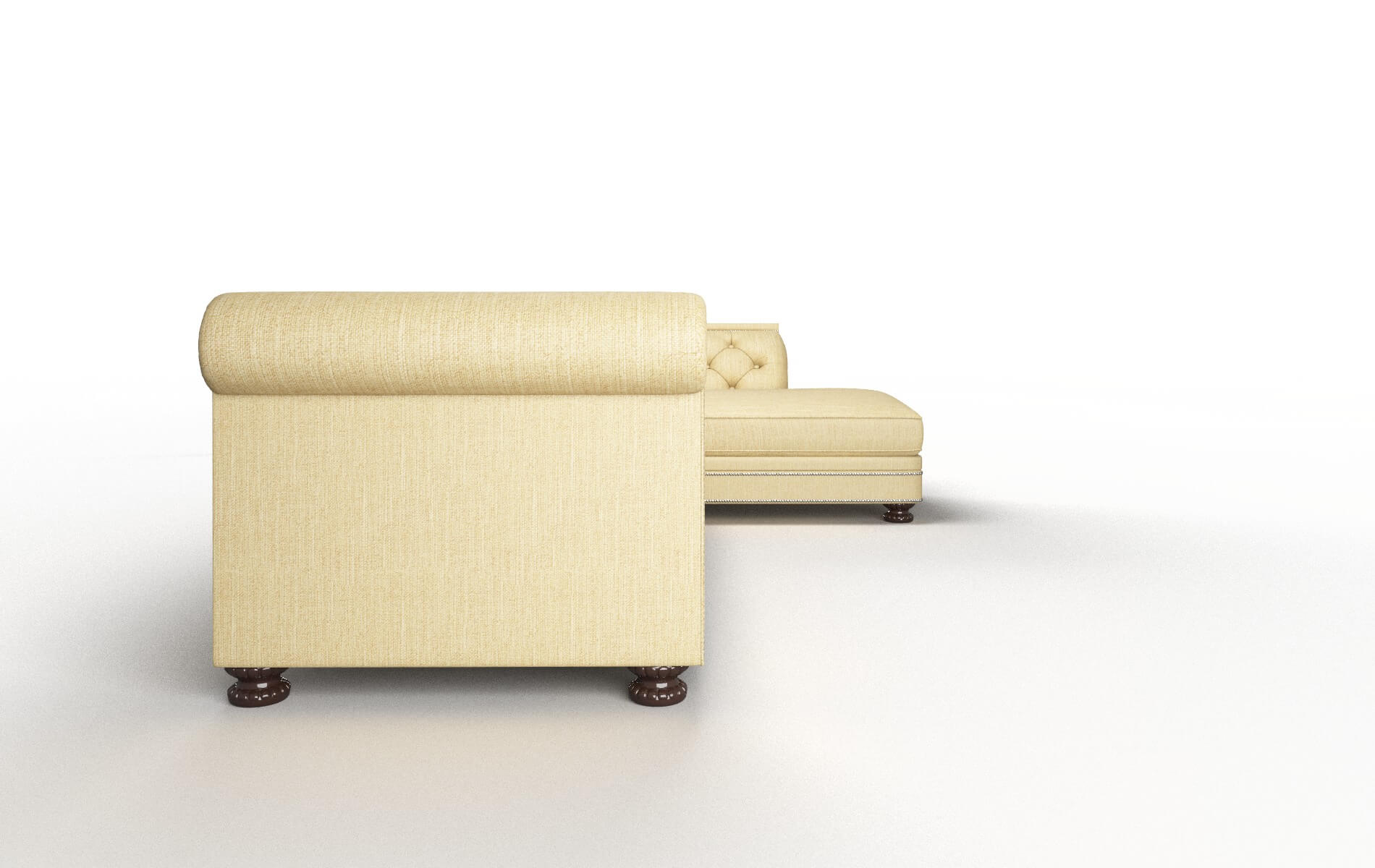 Athens Malibu Maize Panel espresso legs 3