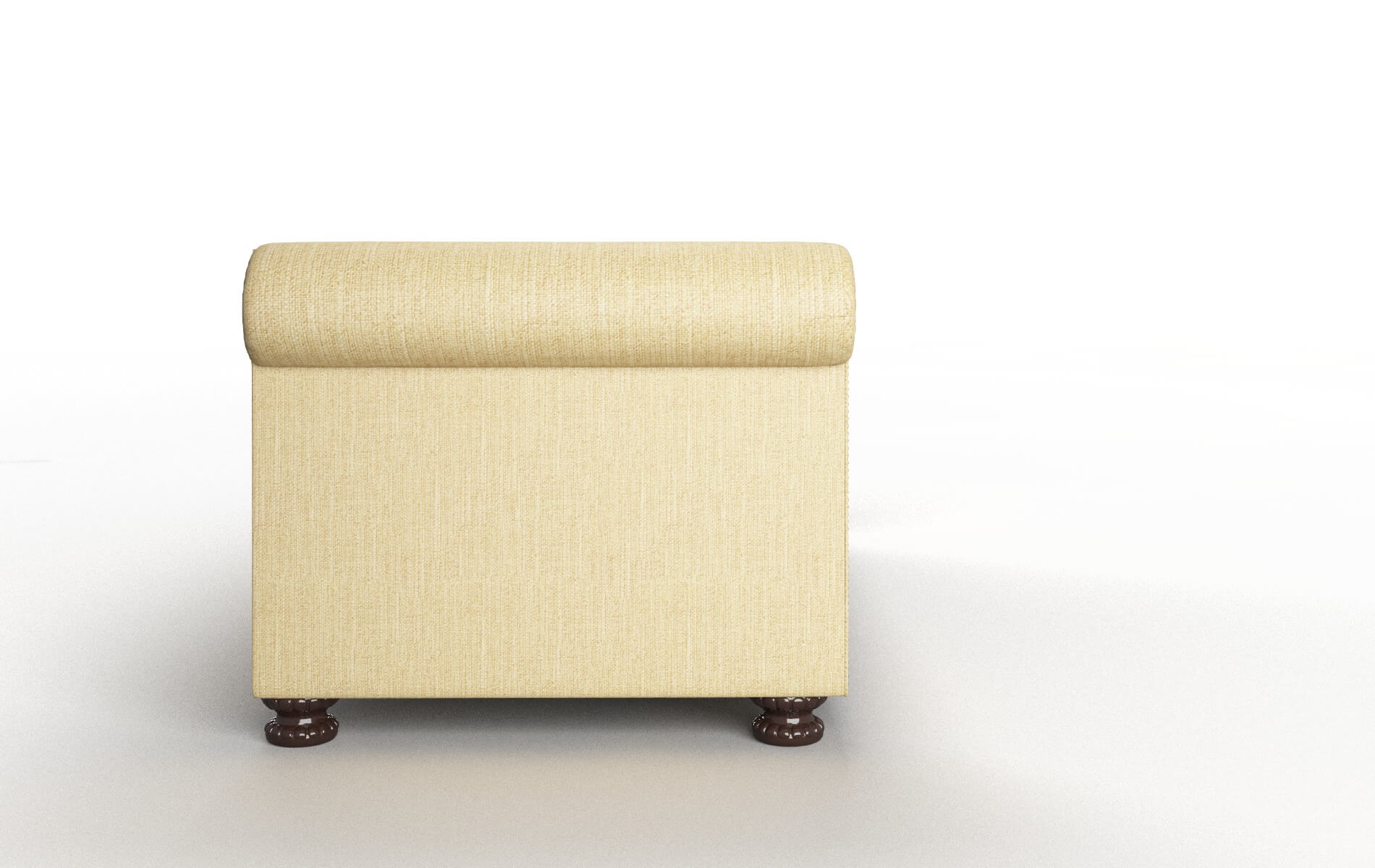 Athens Malibu Maize Sofa espresso legs 3