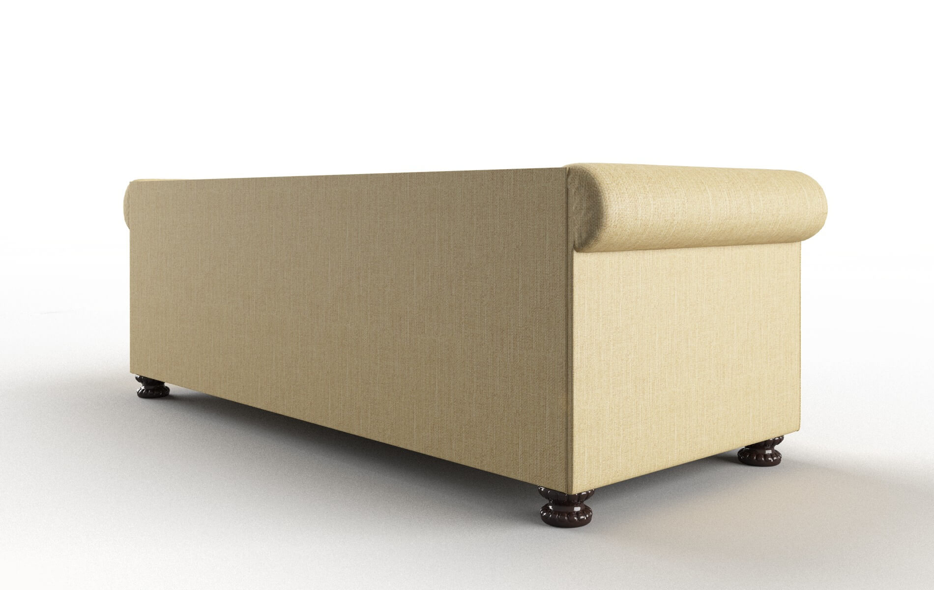 Athens Malibu Maize Sofa espresso legs 5