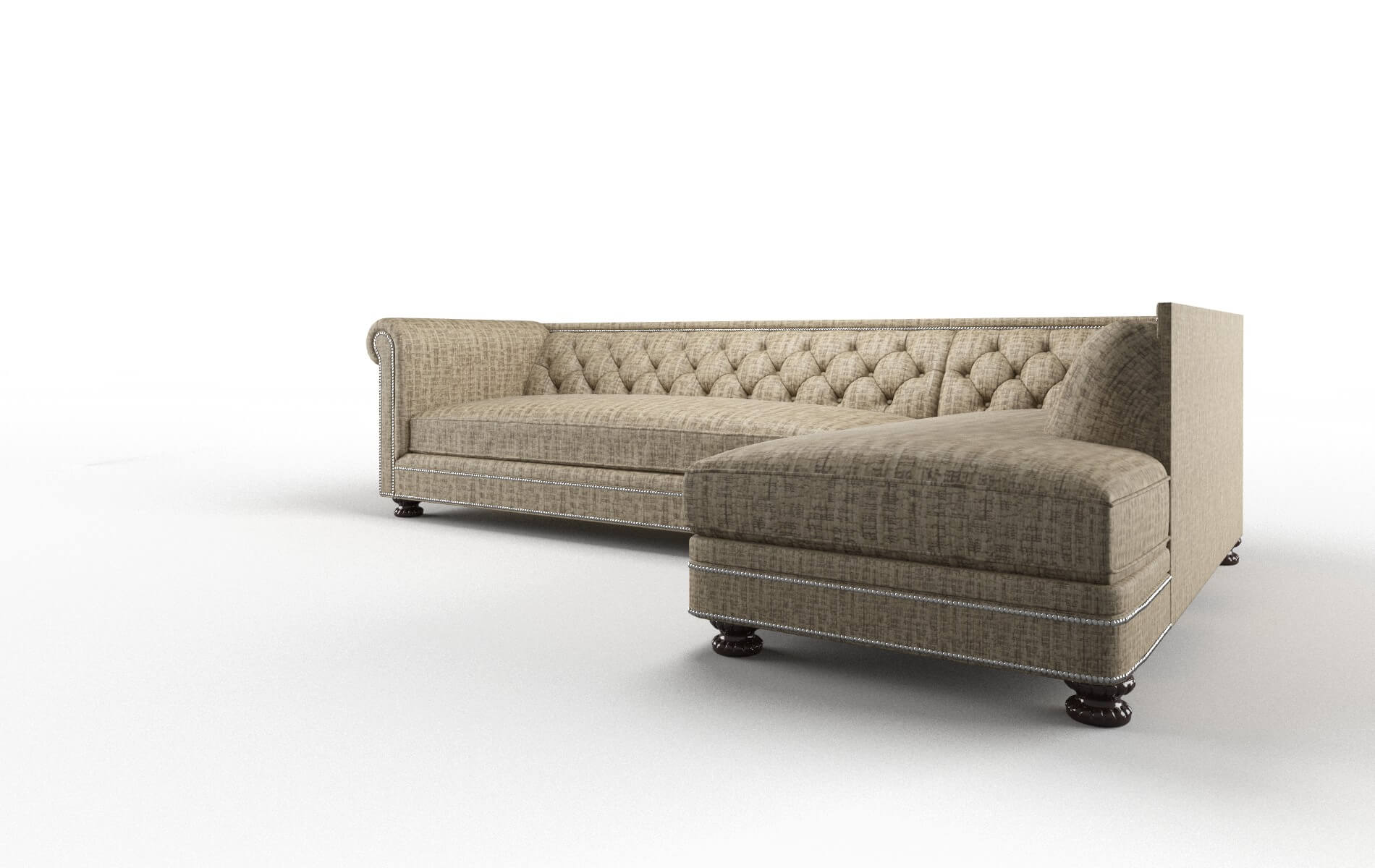 Athens Marcy Camel Panel espresso legs 4