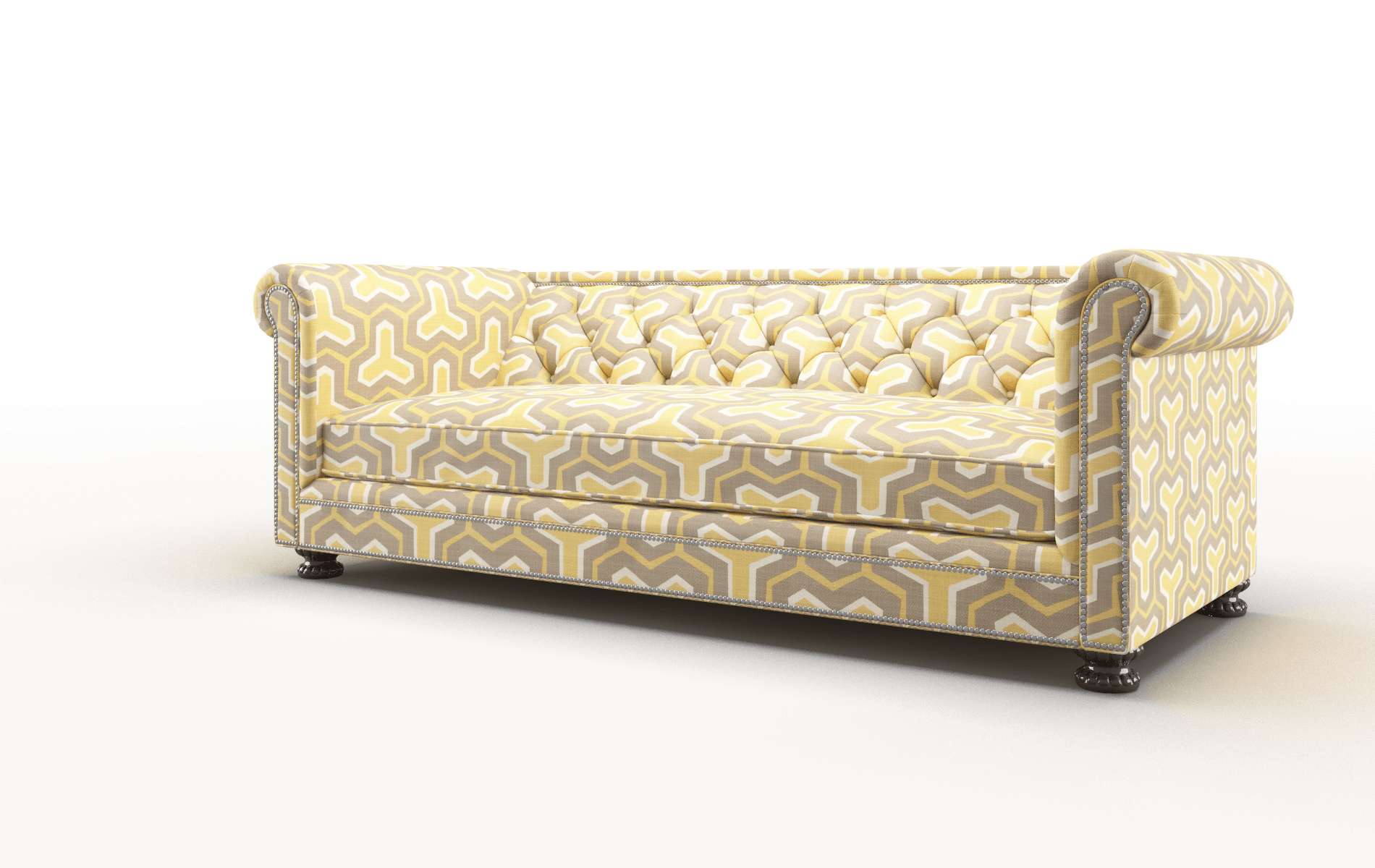 Athens Merci Dijon Sofa espresso legs 4