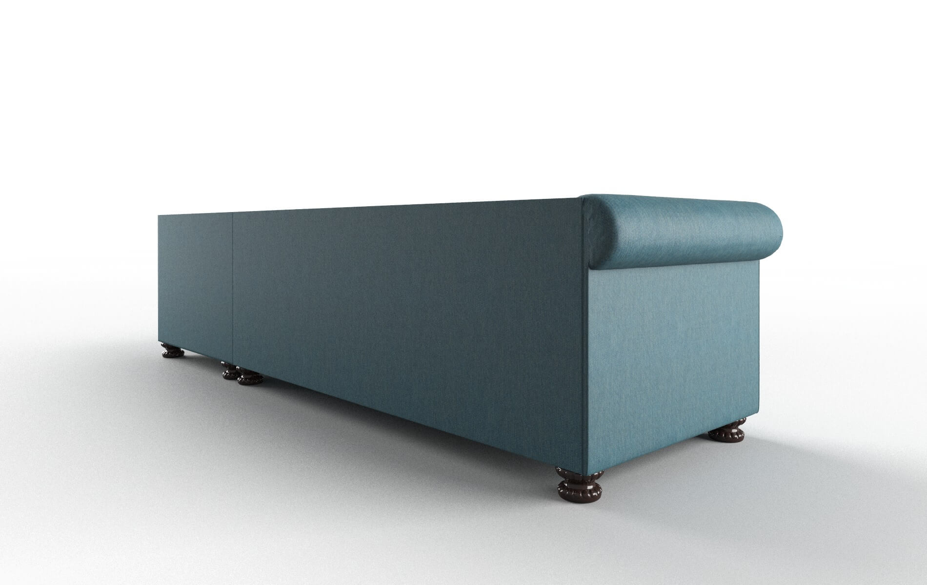 Athens Merit Peacock Panel espresso legs 5