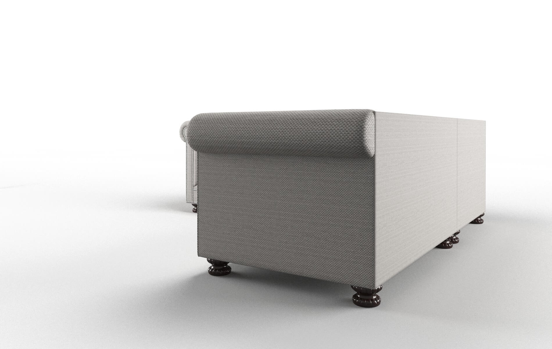 Athens Naples Ash Sectional espresso legs 4