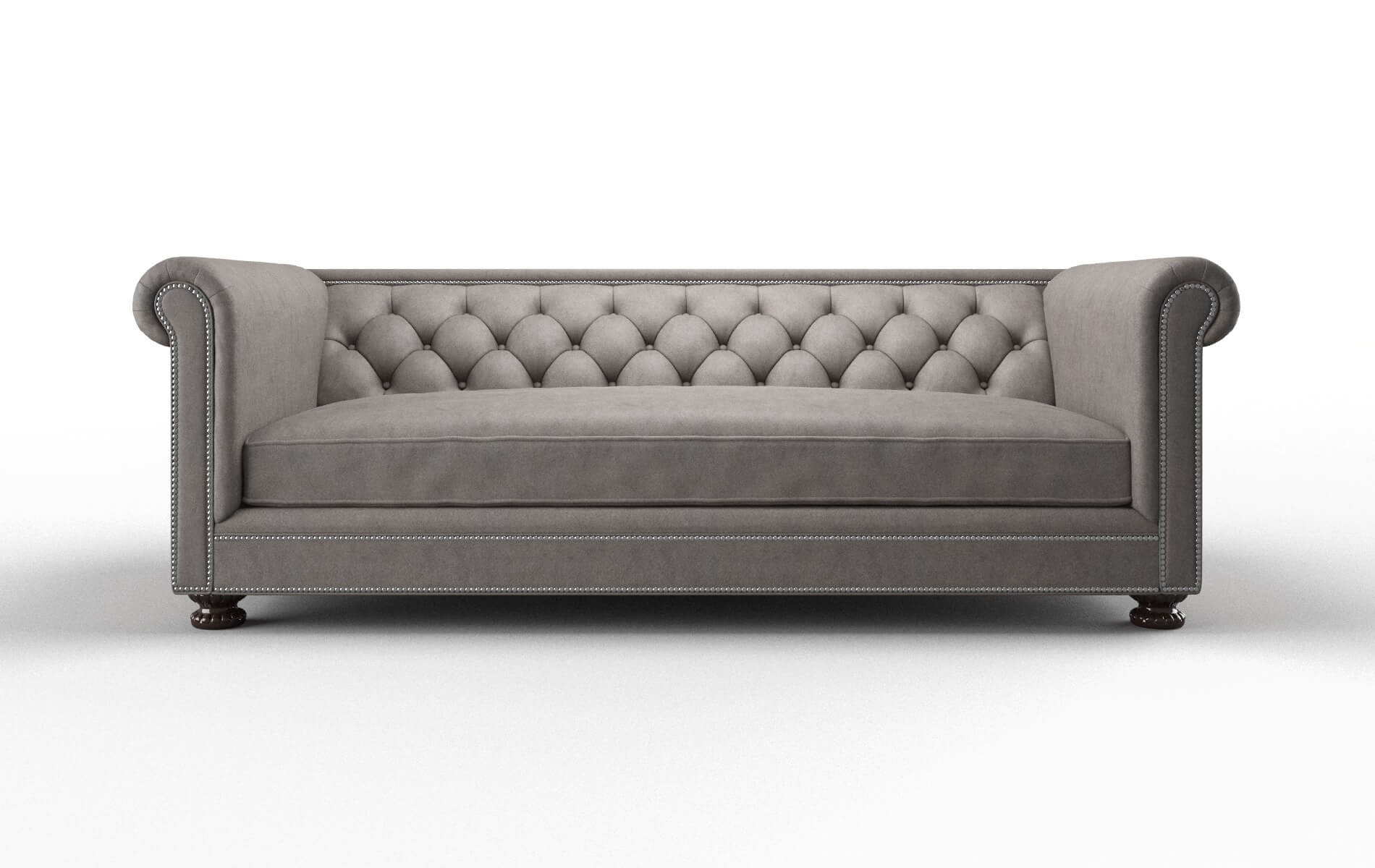 Athens Noble otter Sofa Espresso Legs  1
