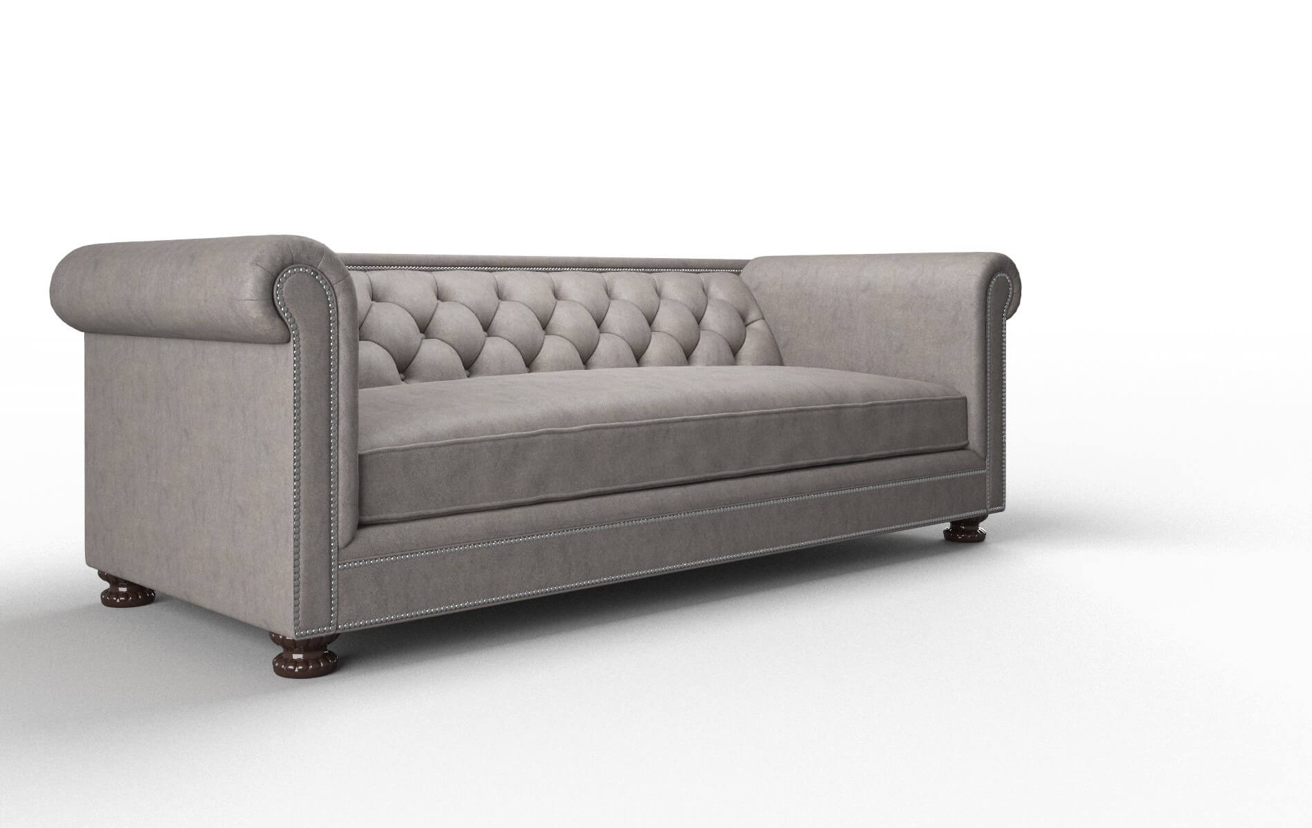 Athens Noble Otter Sofa espresso legs 2
