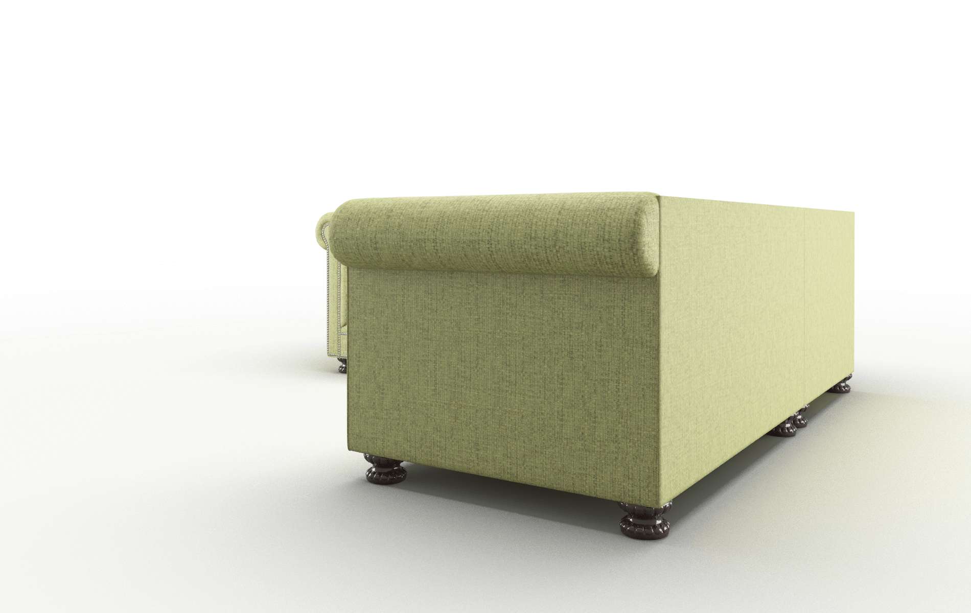 Athens Notion Appletini Sectional espresso legs 4