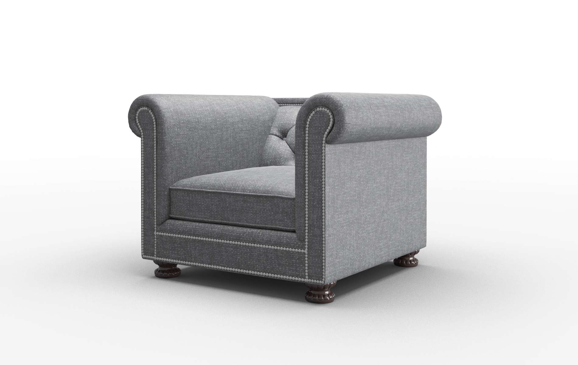 Athens Notion Graphite Chair espresso legs 4