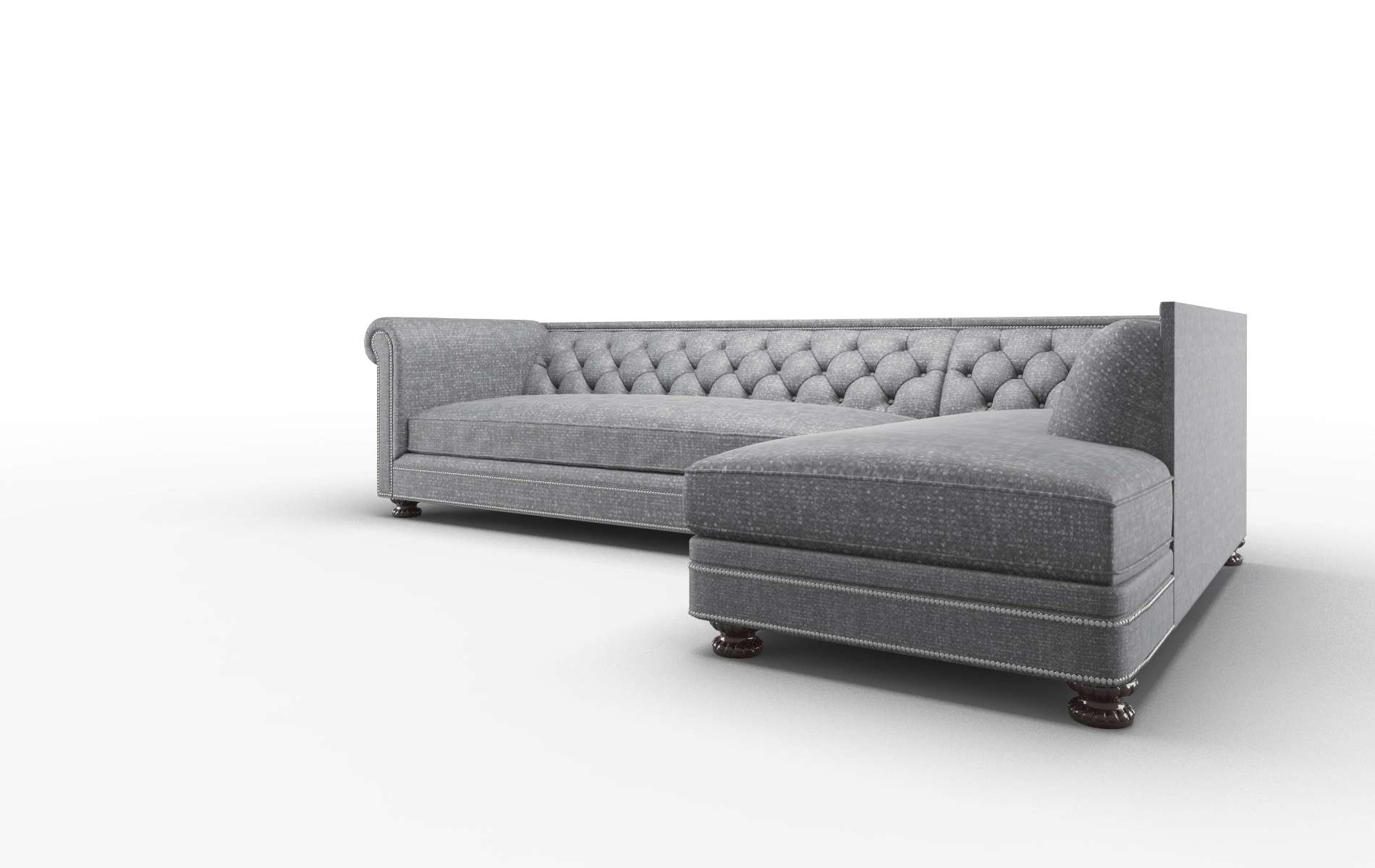 Athens Notion Graphite Panel espresso legs 4