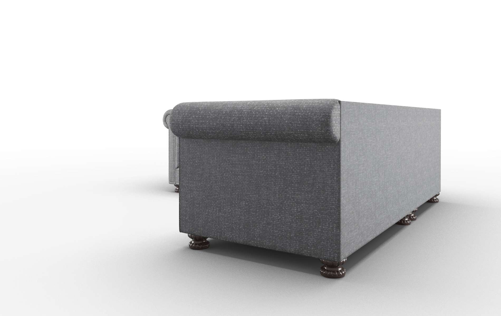 Athens Notion Graphite Sectional espresso legs 4