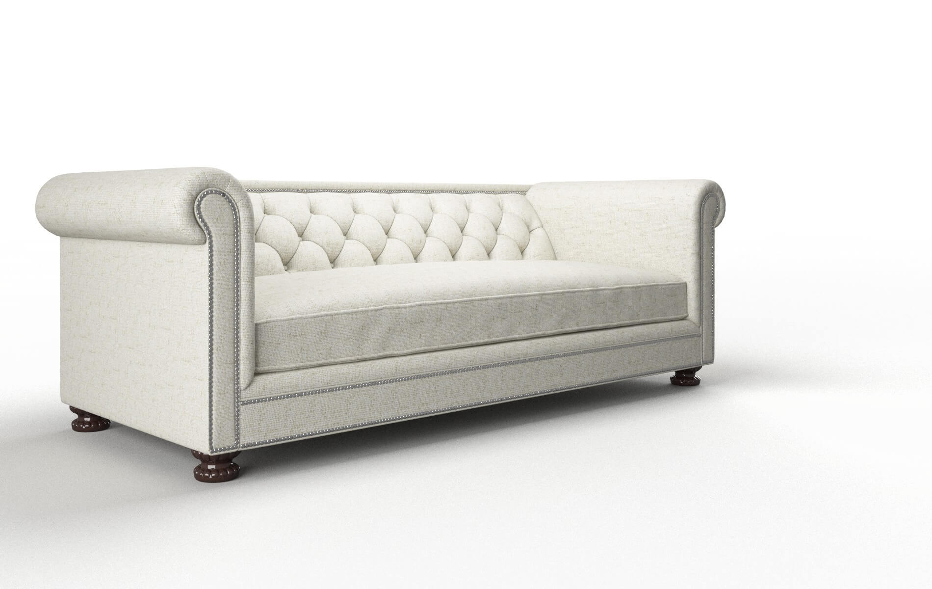 Athens Oceanside Birch Sofa espresso legs 2