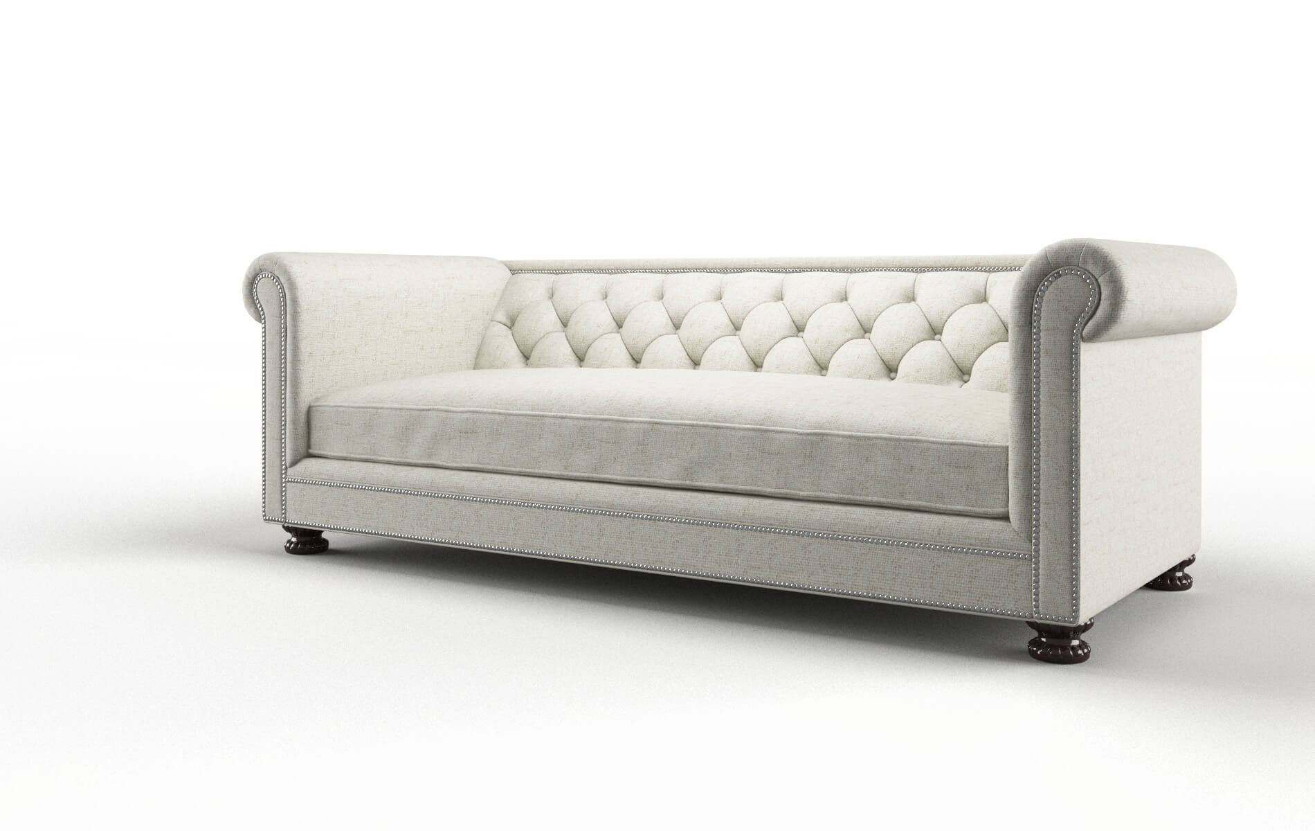 Athens Oceanside Birch Sofa espresso legs 4