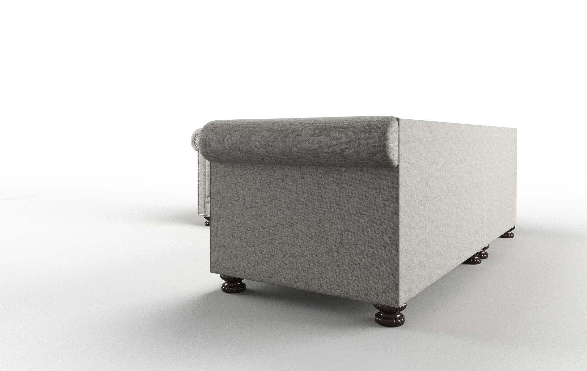 Athens Oceanside Granite Sectional espresso legs 4