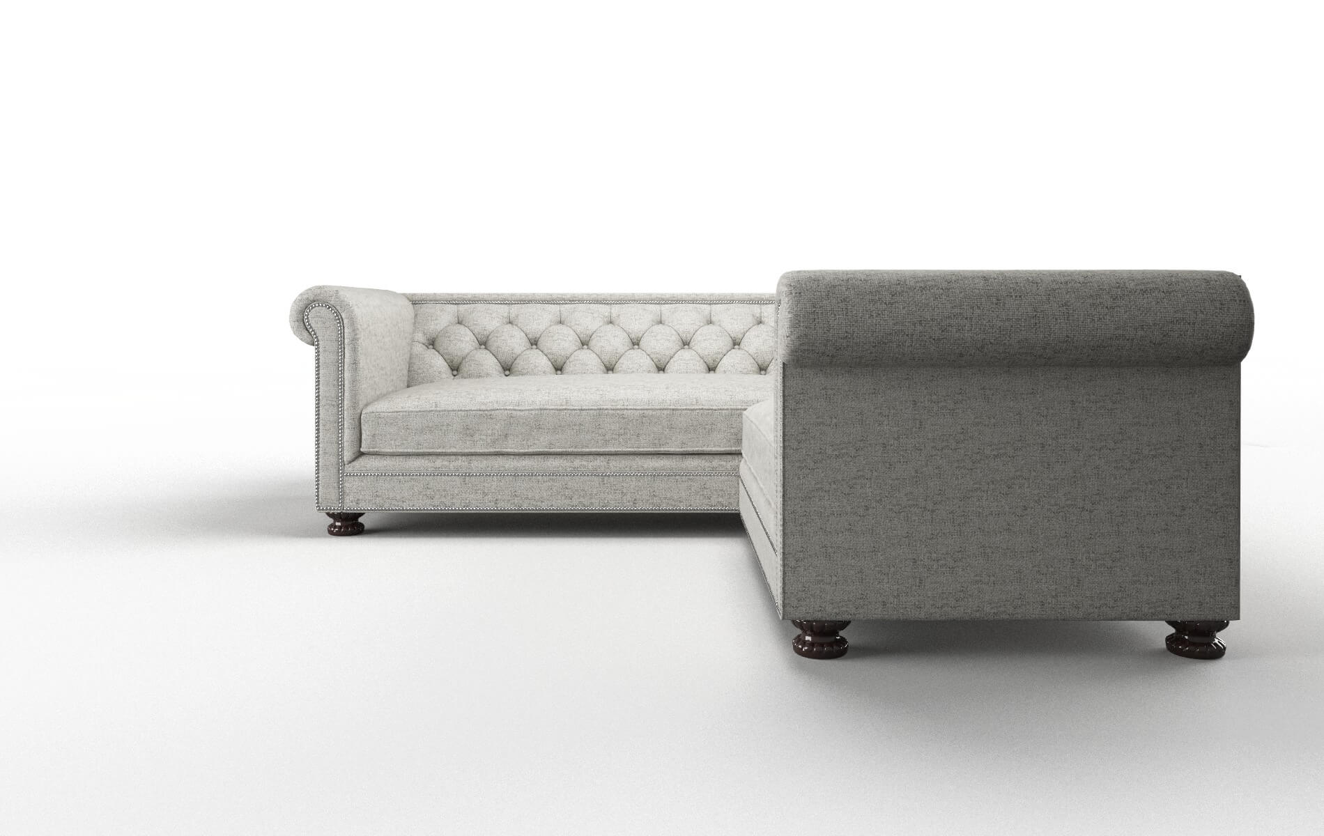 Athens Oceanside Granite Sectional espresso legs 5