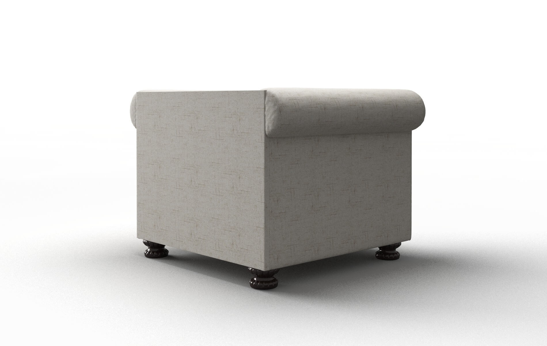 Athens Oceanside Natural Chair espresso legs 5