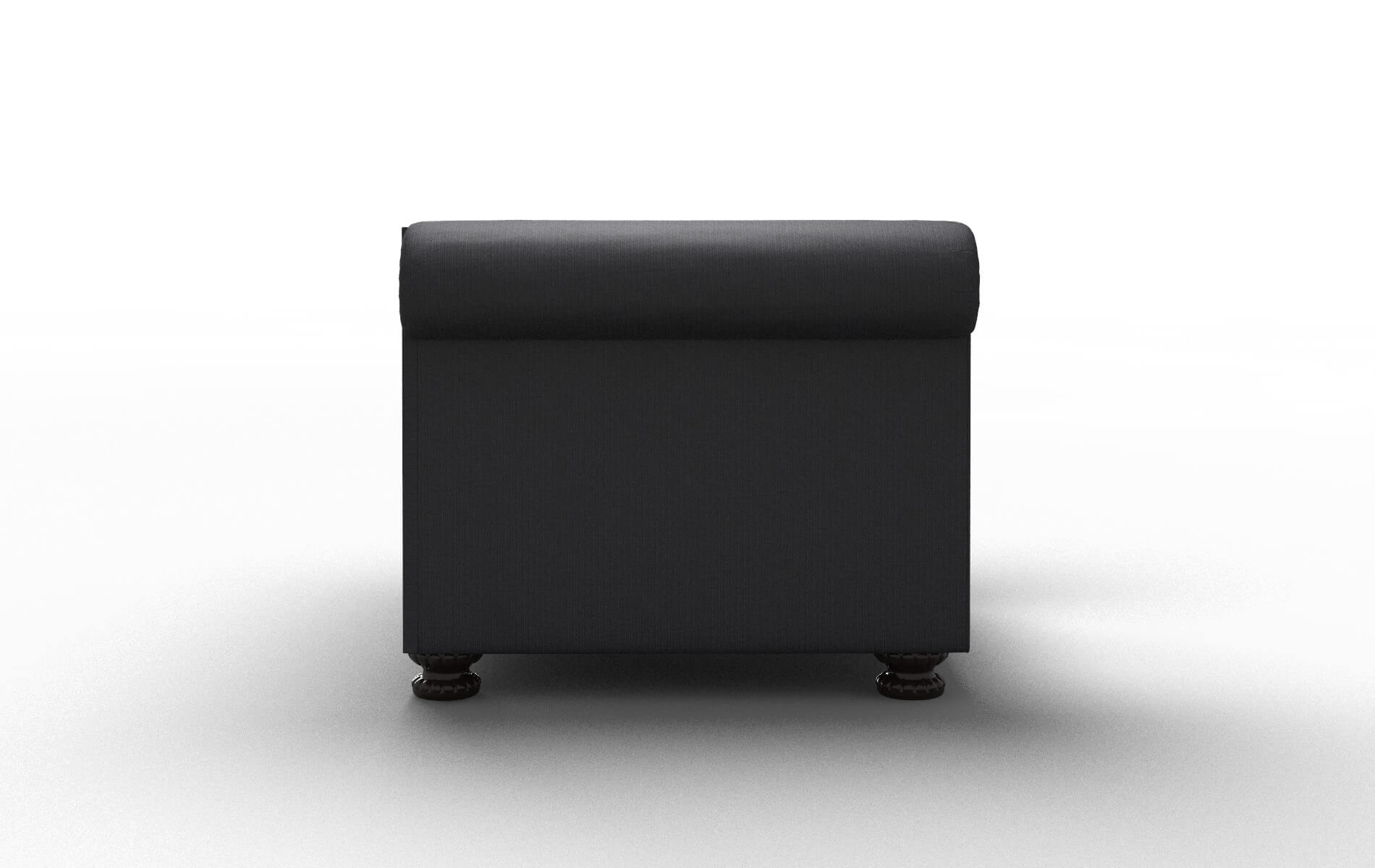 Athens Parker Charcoal Chair espresso legs 3