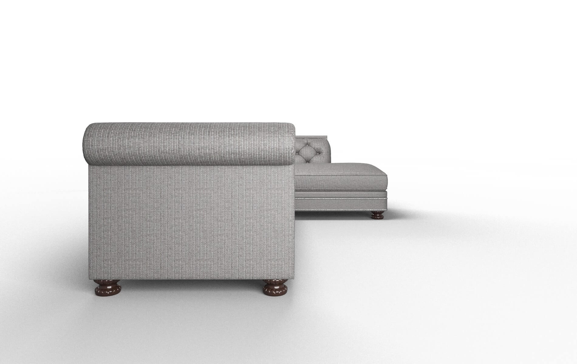 Athens Parker Graphite Panel espresso legs 3