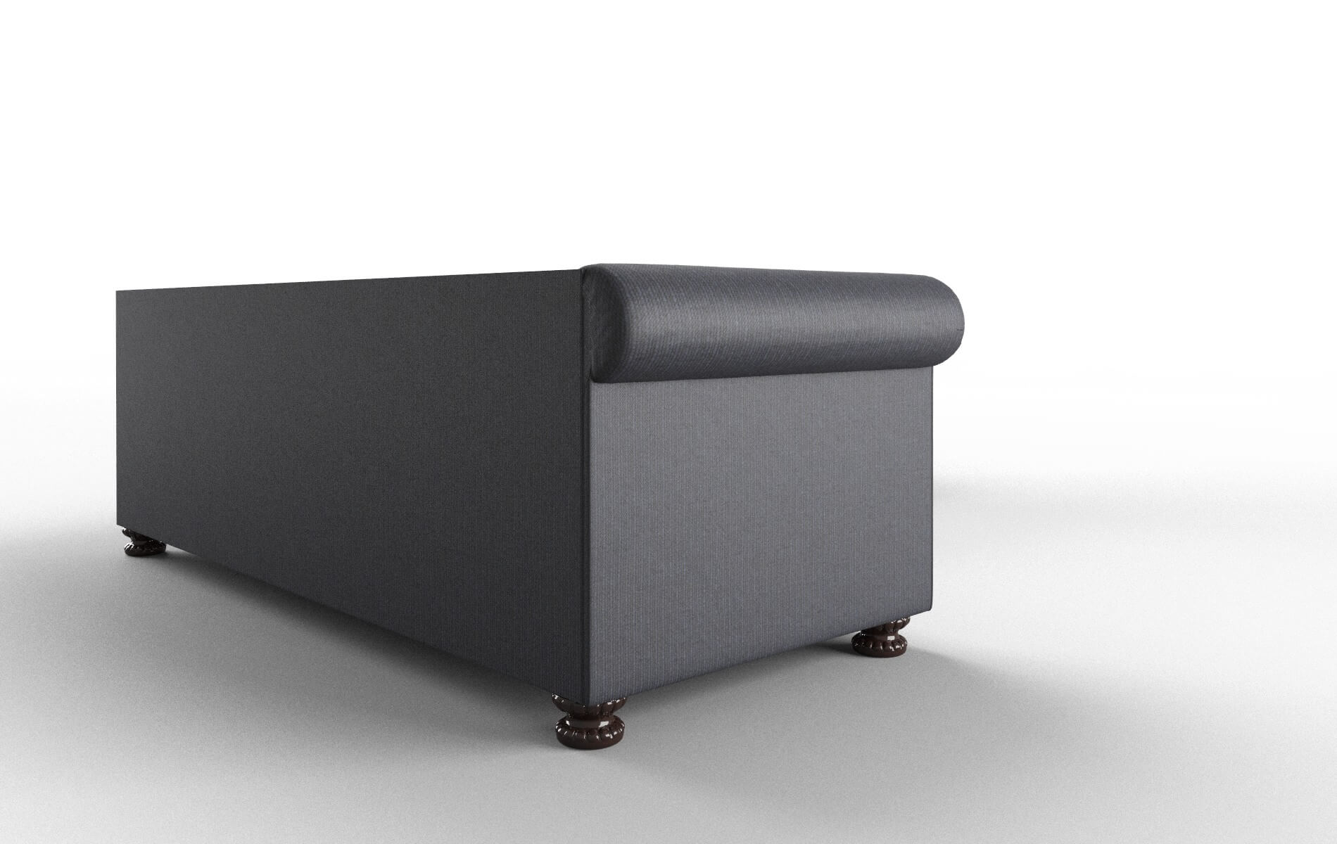 Athens Parker Midnight Sectional espresso legs 3