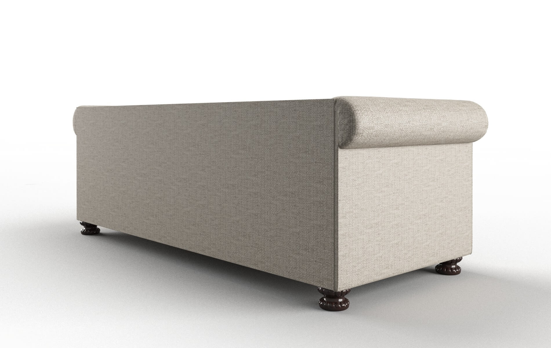 Athens Parker Wheat Sofa espresso legs 5