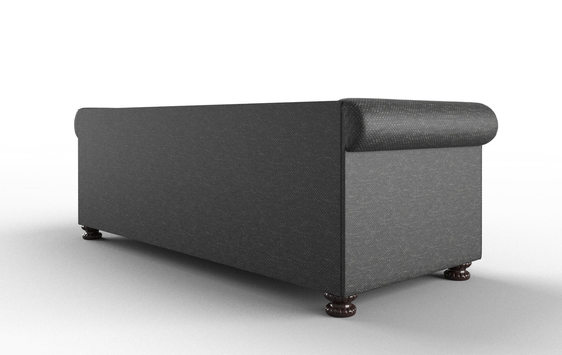 Athens Phoenix Charcoal Sofa espresso legs 5
