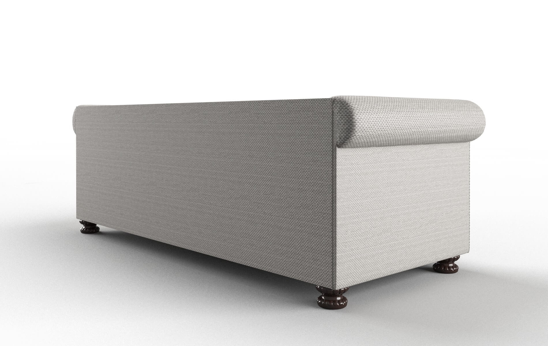 Athens Phoenix Silver Sofa espresso legs 5