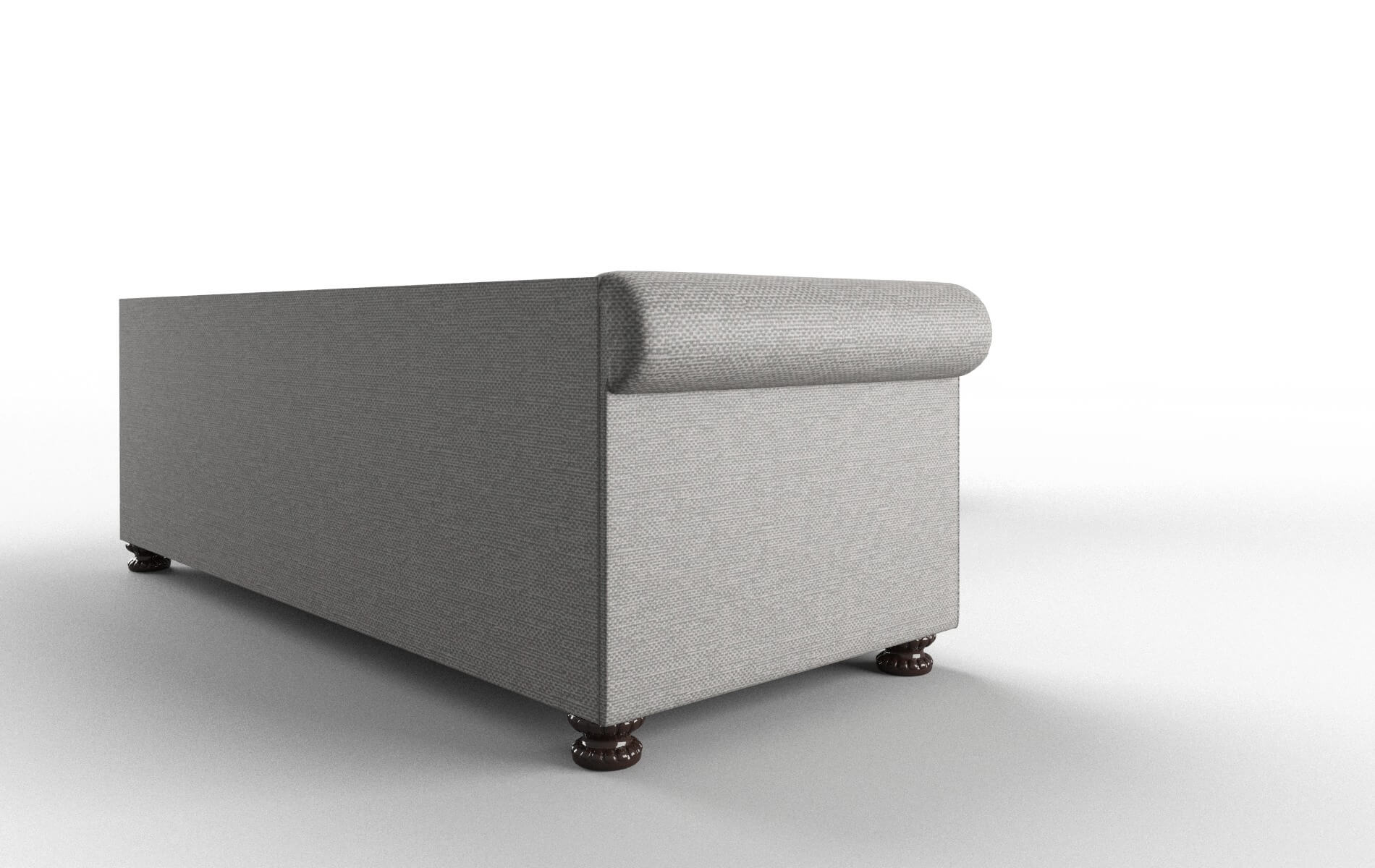 Athens Phoenix Smoke Sectional espresso legs 3