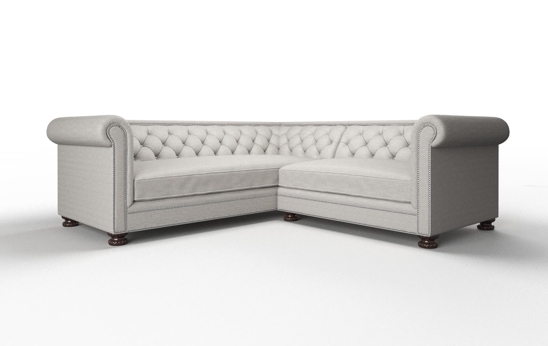 Athens Phoenix Sterling Sectional espresso legs 1