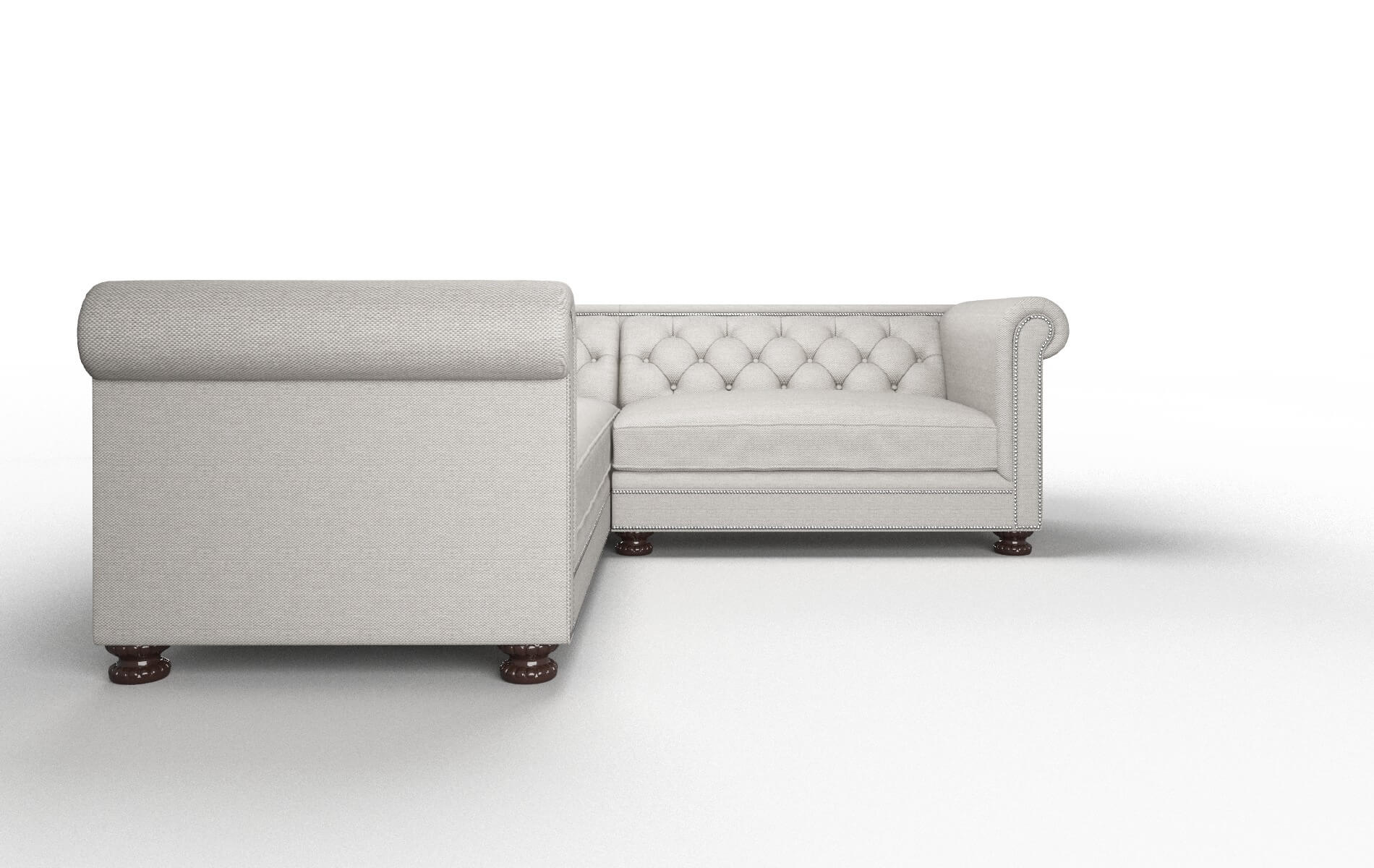 Athens Phoenix Sterling Sectional espresso legs 2