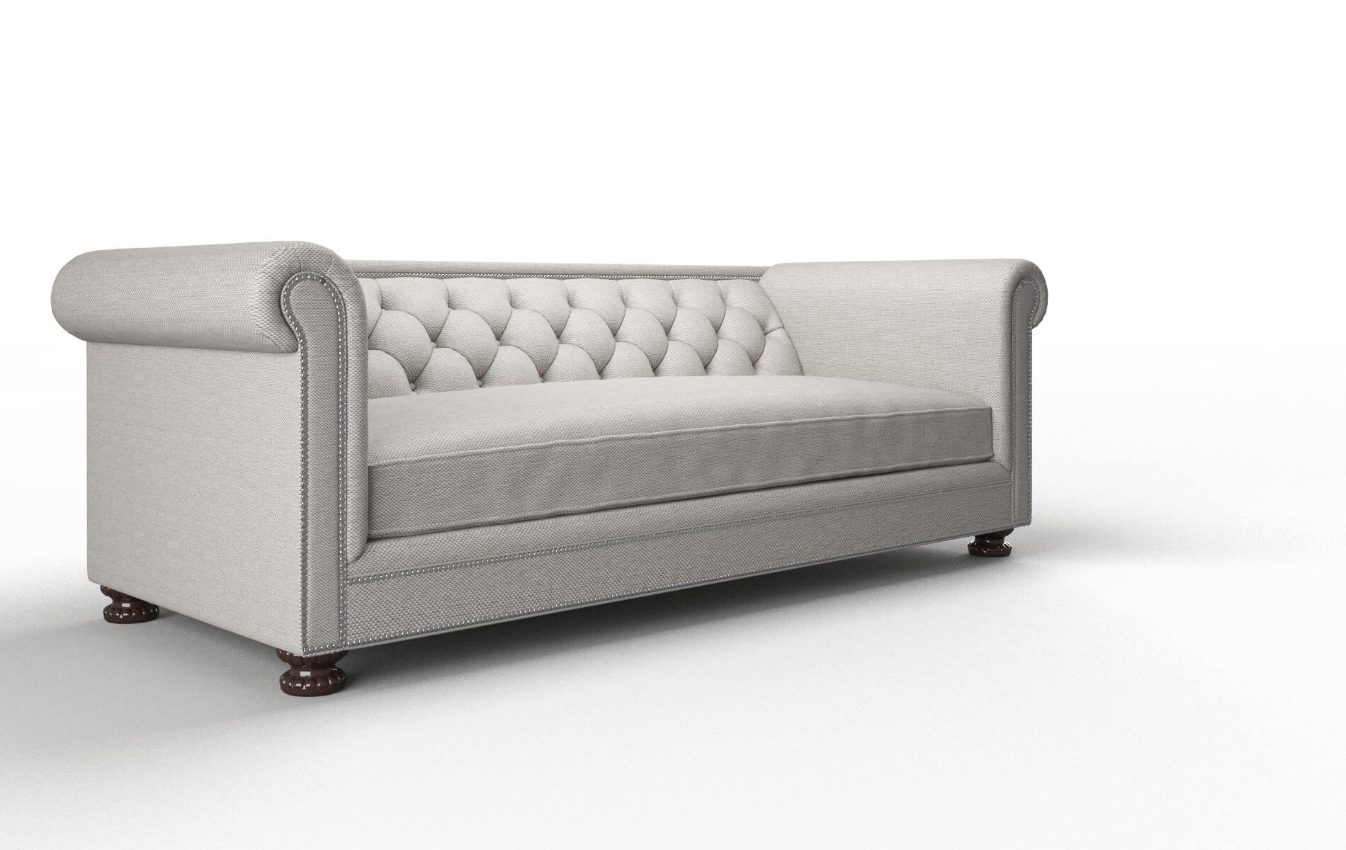 Athens Phoenix Sterling Sofa espresso legs 2