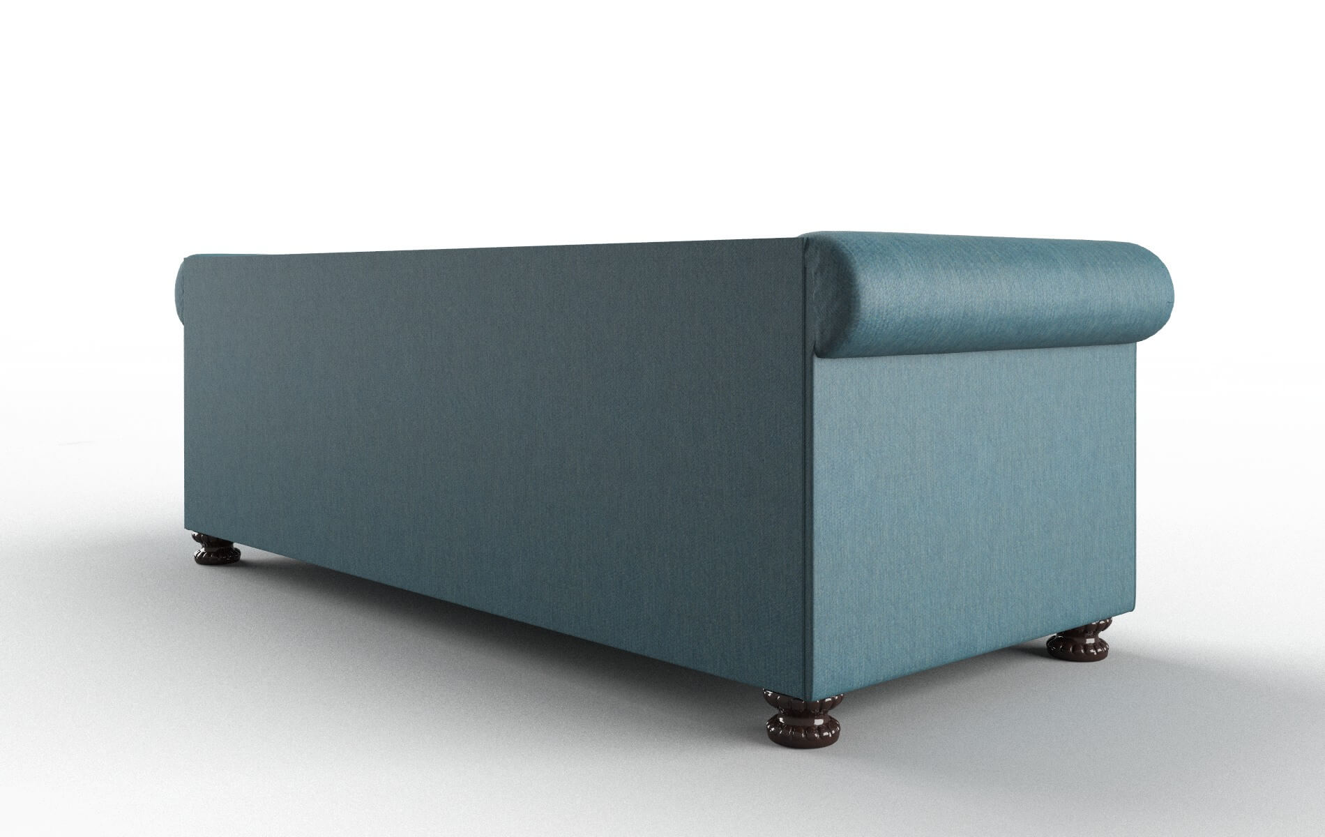 Athens Portland Prussian Sofa espresso legs 5