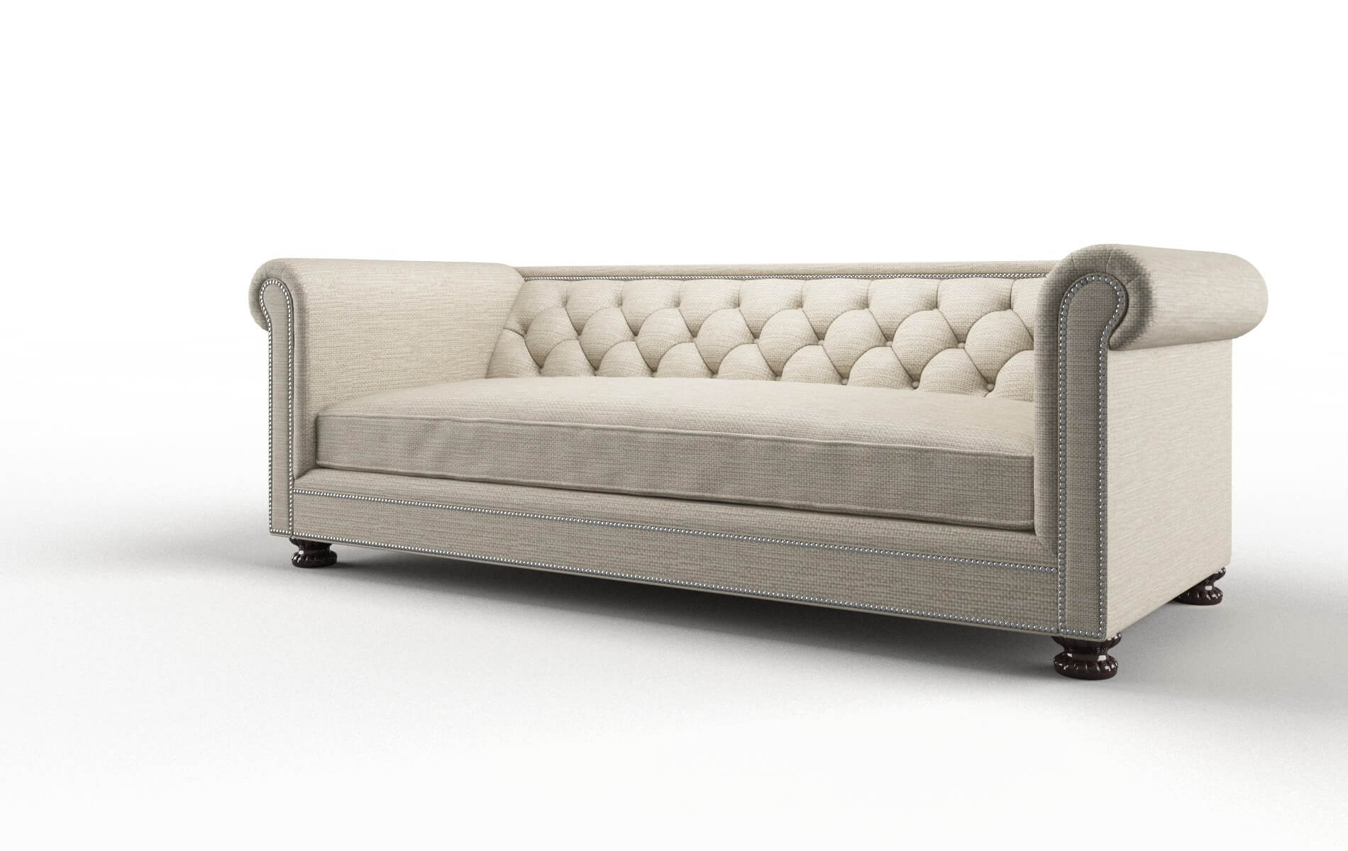 Athens Prime Dusk Sofa espresso legs 4