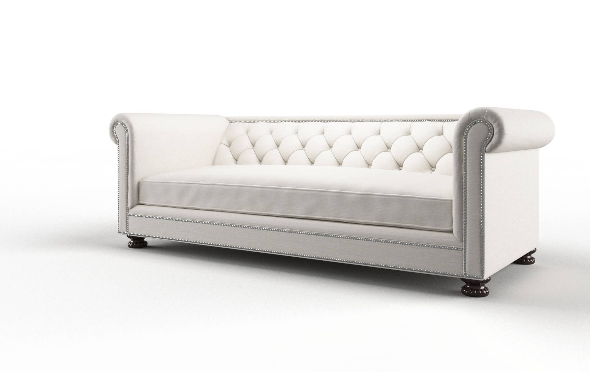 Athens Redondo Pearl Sofa espresso legs 4