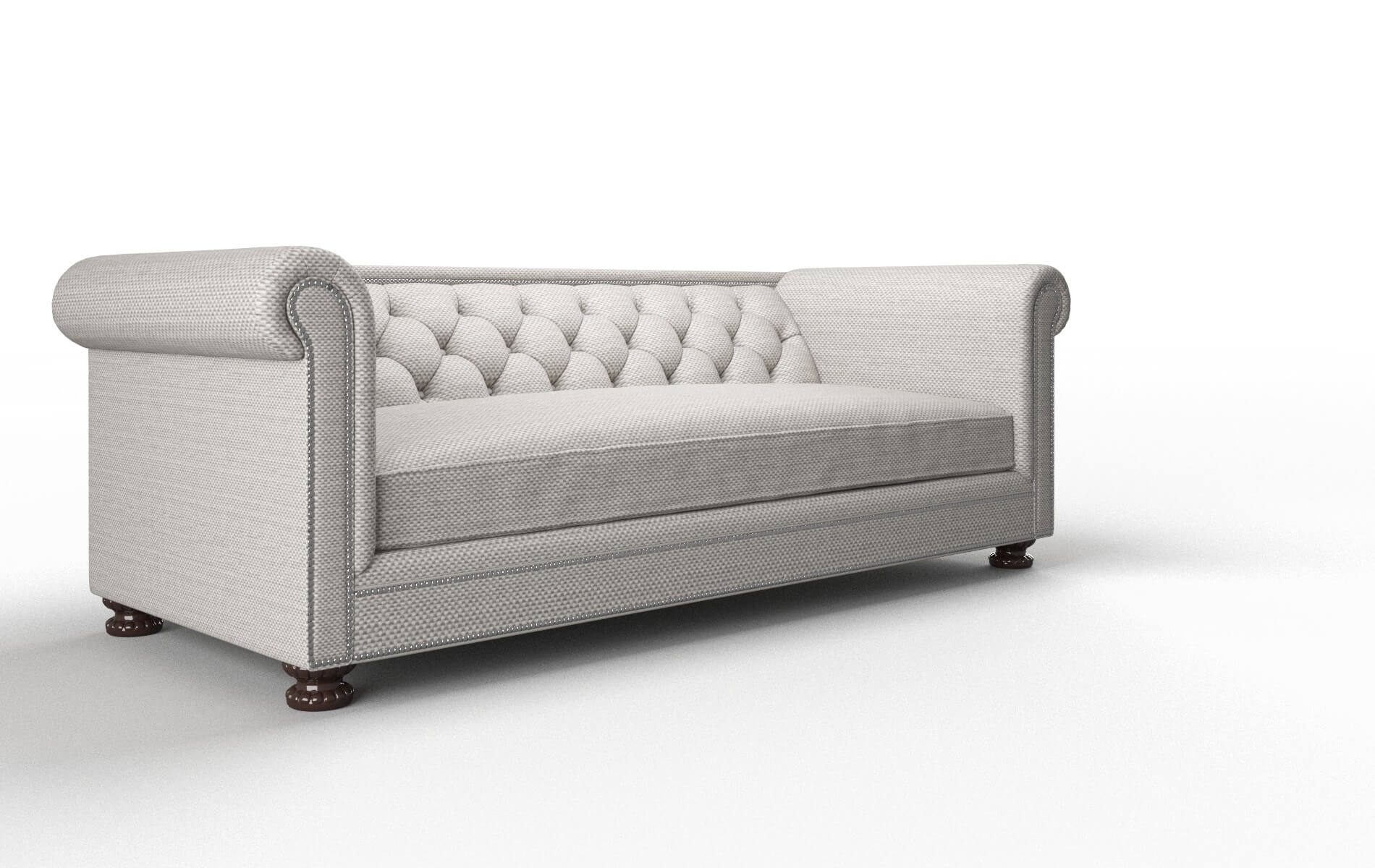 Athens Redondo Stone Sofa espresso legs 2
