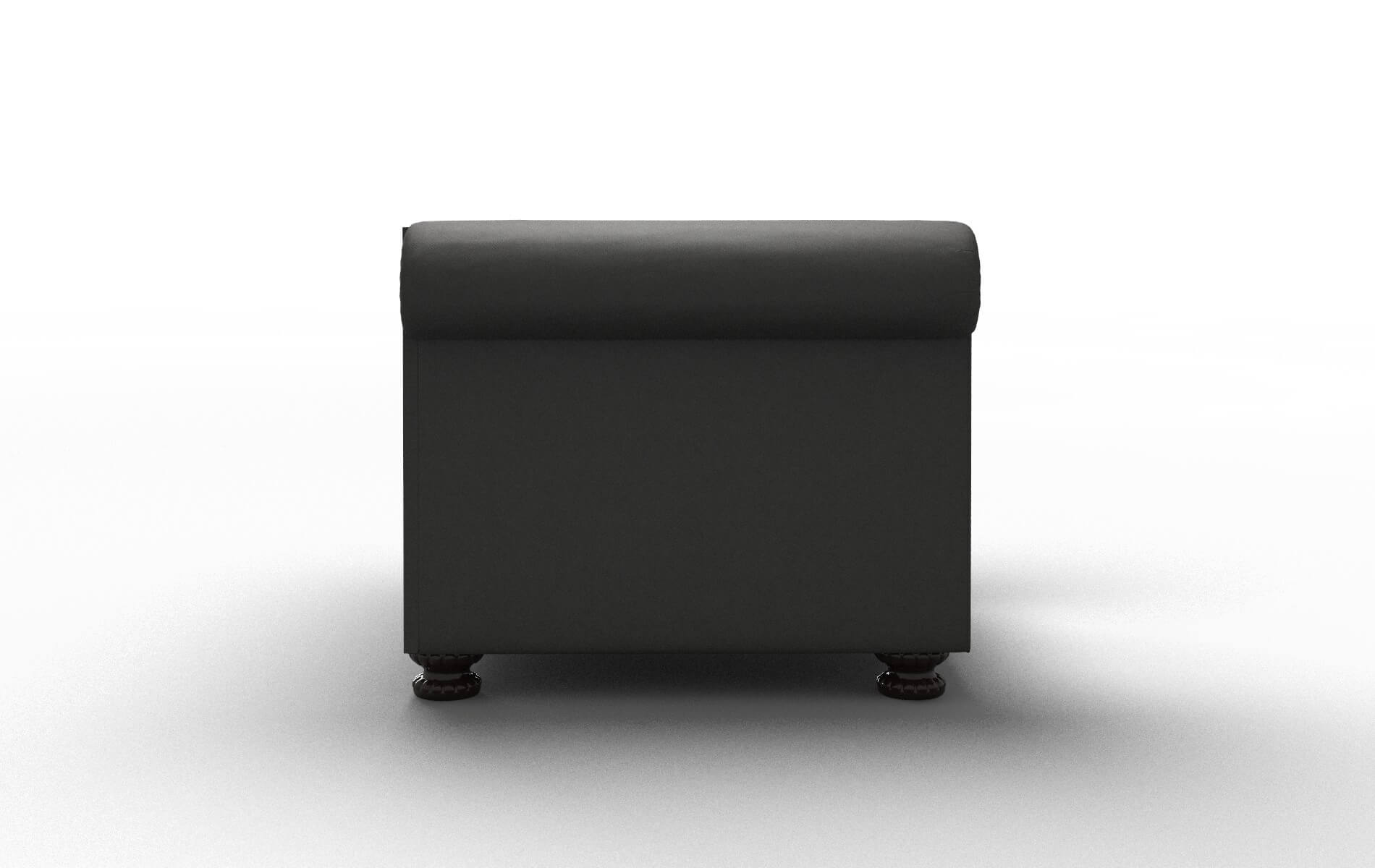 Athens Rocket Charcoal Chair espresso legs 3