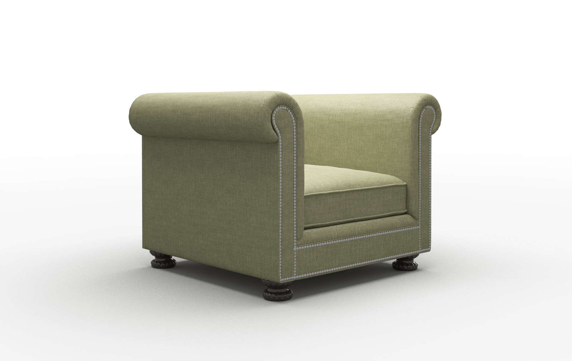 Athens Rocket Evergreen Chair espresso legs 2