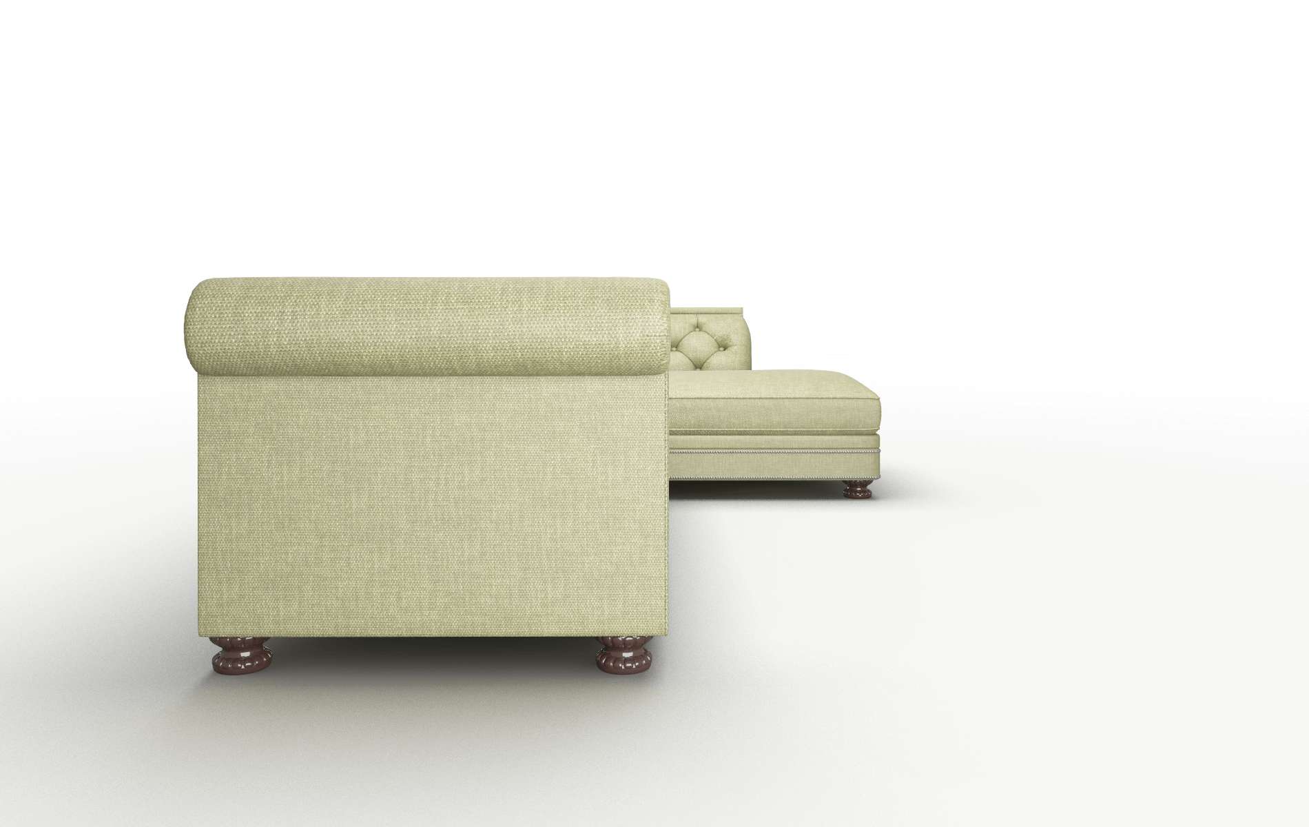 Athens Rocket Evergreen Panel espresso legs 3