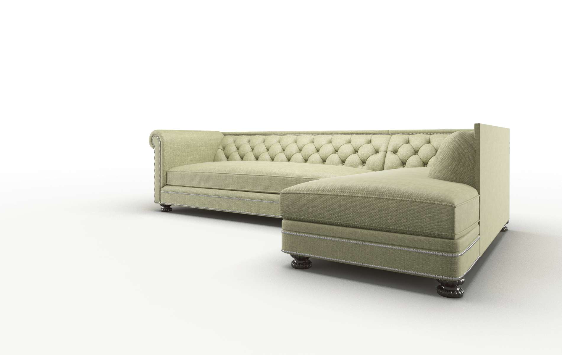 Athens Rocket Evergreen Panel espresso legs 4