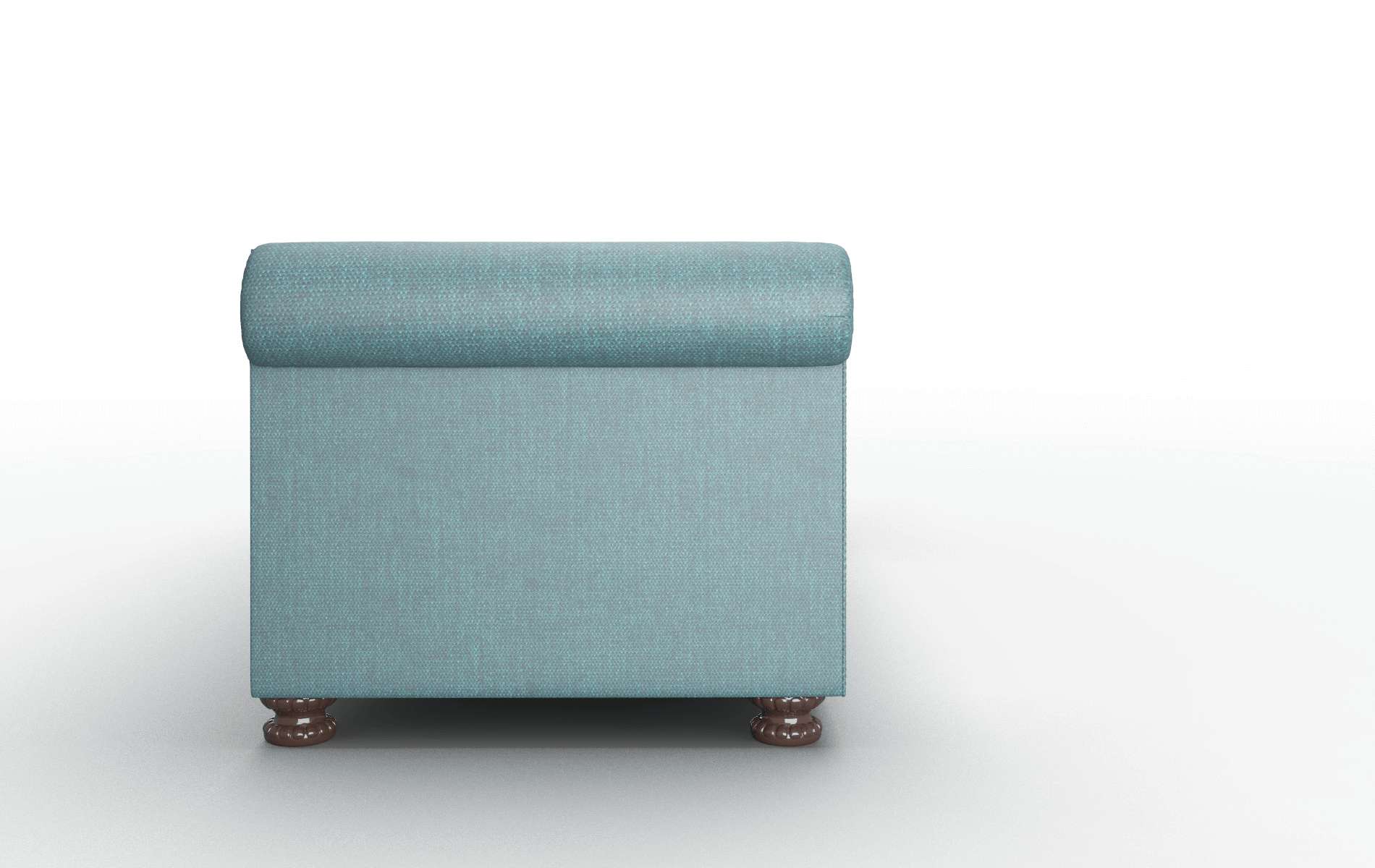 Athens Rocket Peacock Sofa espresso legs 3