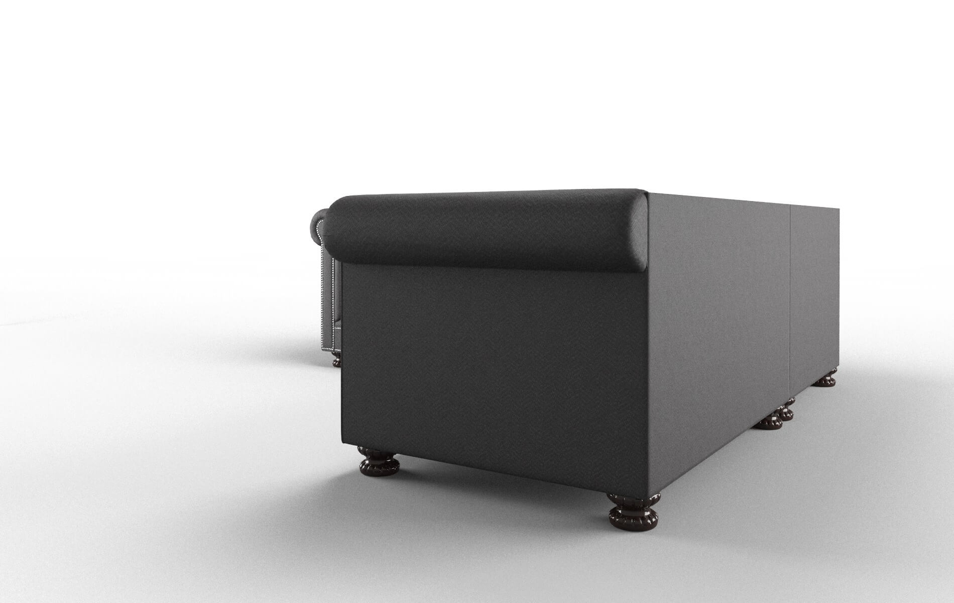 Athens Royale Eclipse Sectional espresso legs 4