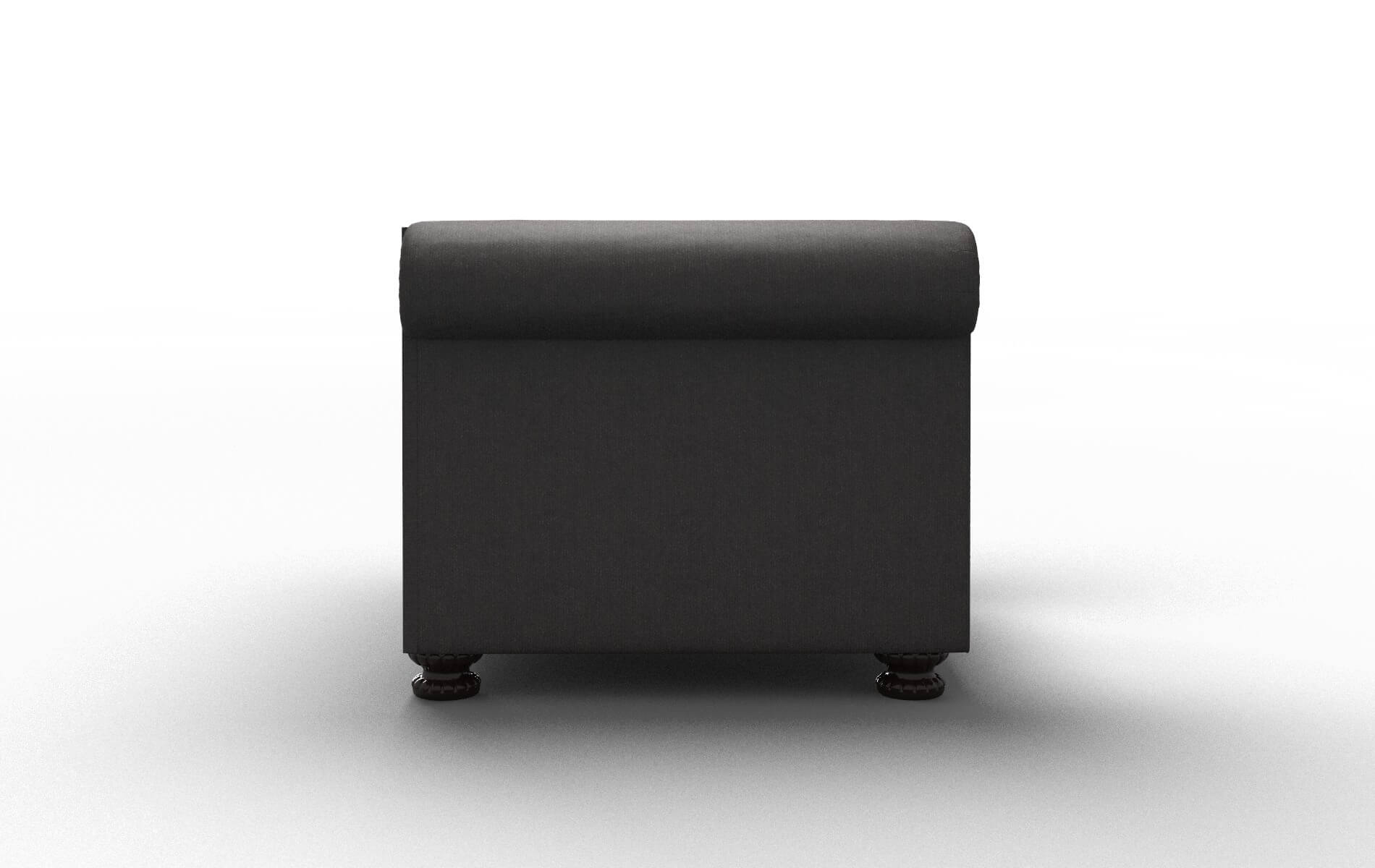 Athens Sasha Grey Chair espresso legs 3