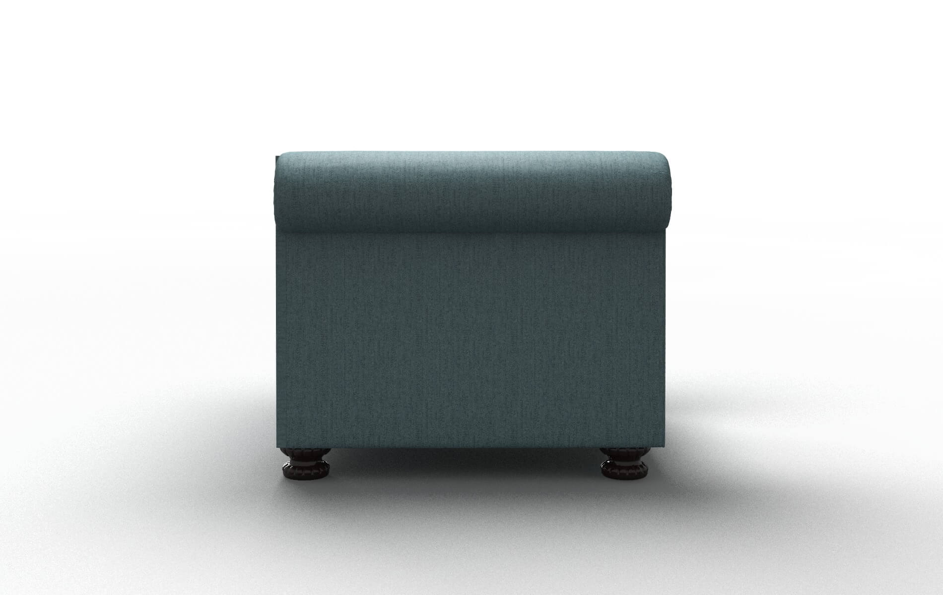 Athens Sasha Teal Chair espresso legs 3