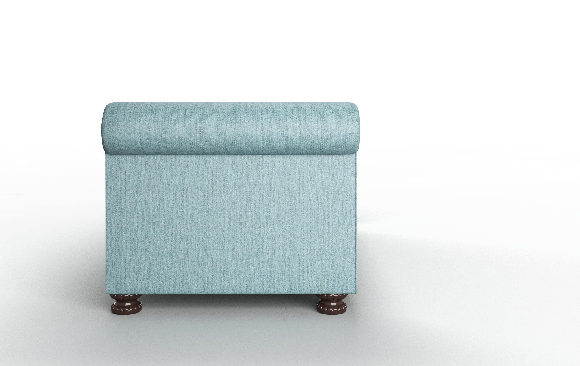 Athens Sasha Teal Sofa espresso legs 3