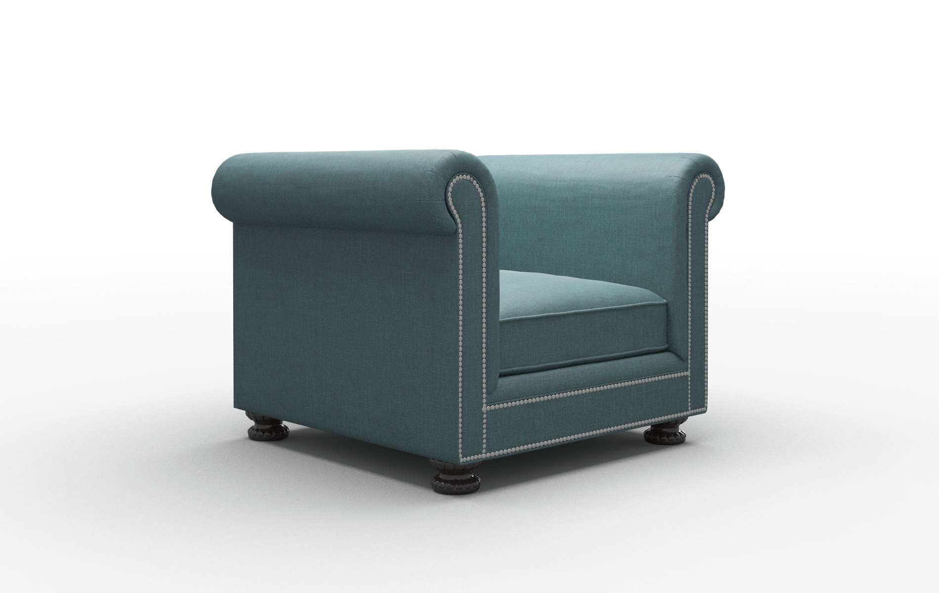 Athens Simplex Blue_moon Chair espresso legs 2