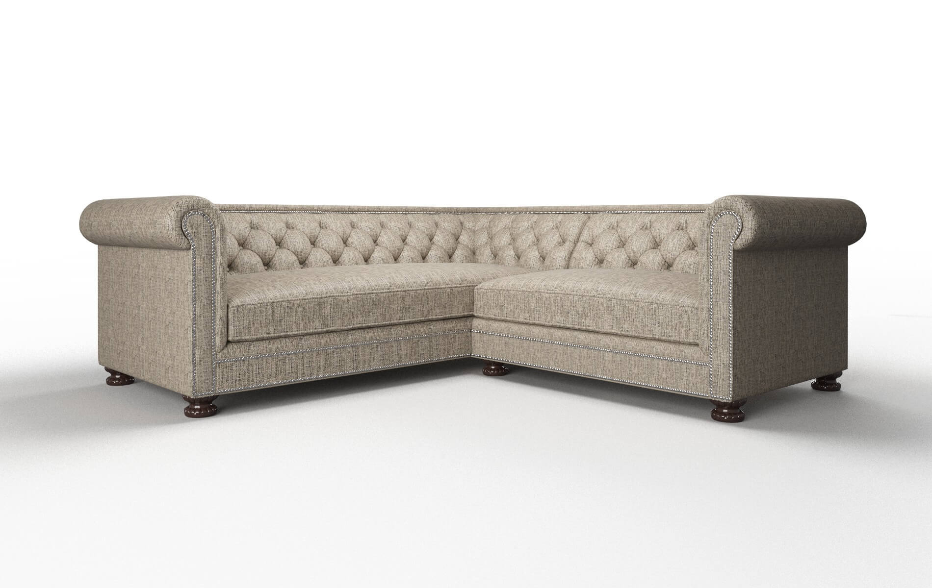Athens Solifestyle 51 Sectional espresso legs 1