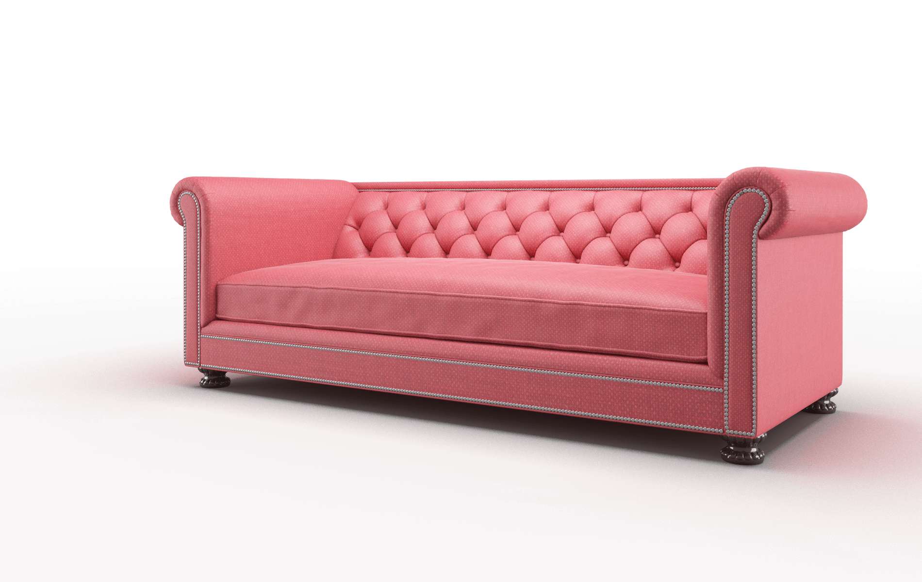 Athens Sorrento Berry Sofa espresso legs 4