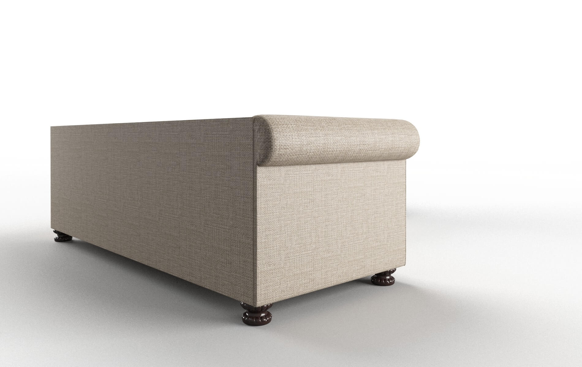 Athens Sosoftness 74 Sectional espresso legs 3